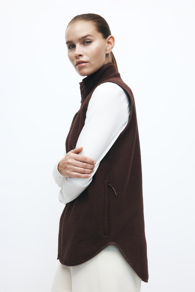 Sportski tedi prsluk Regular Fit