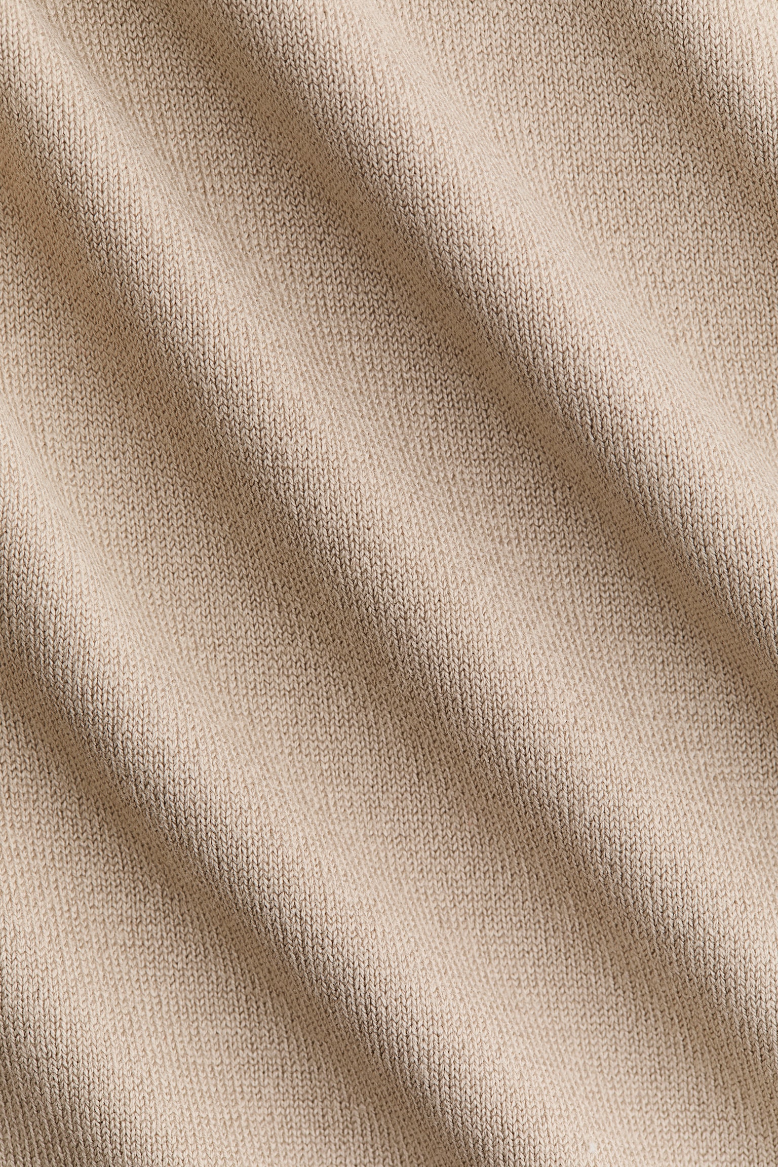 Top en tejido fino - Beige - 3