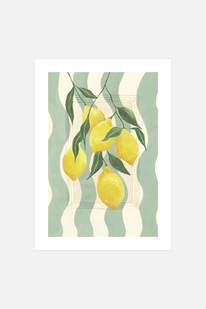 Violets Print House - Striped Lemons - Multicolore - 1