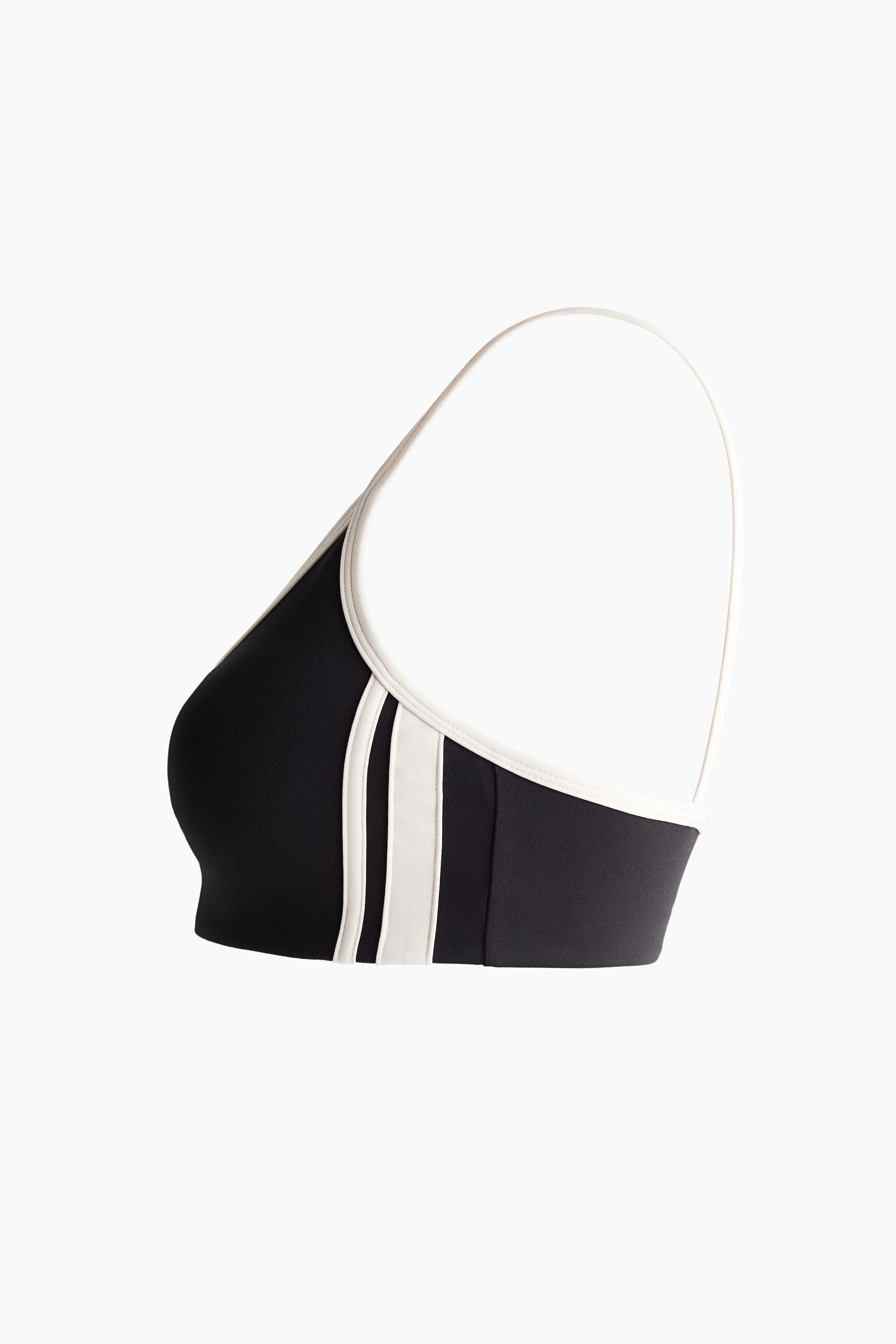 Женские топы H&M Padded Sports Crop Top with SoftMove™ — фото 6