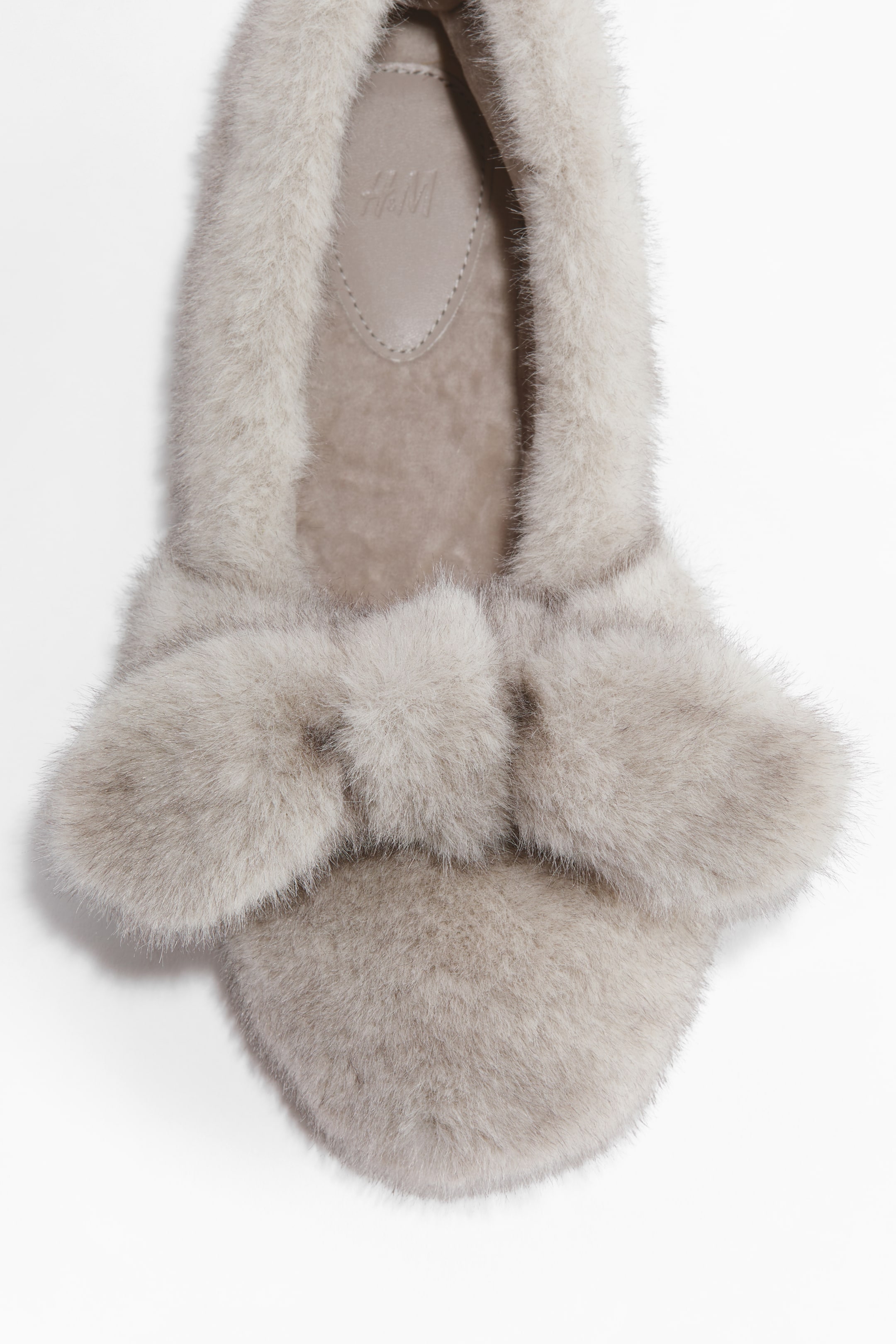 Zobraziť väčší obrázok: Fluffy slippers - Sivá - ŽENY | H&M SK 2