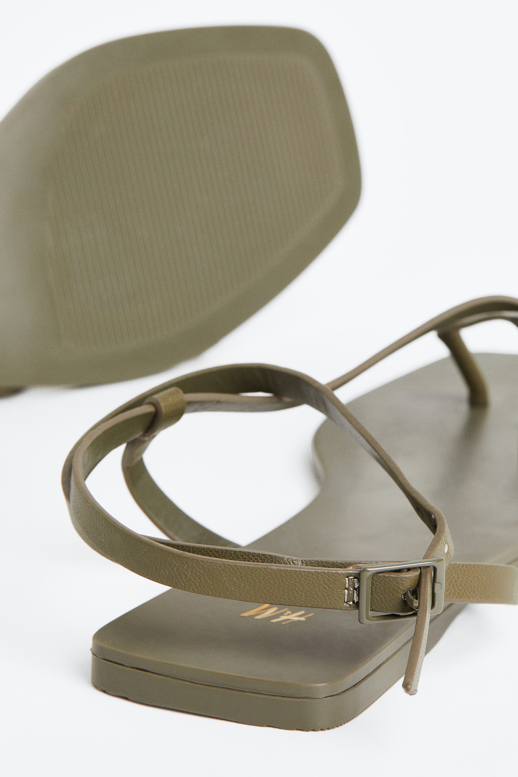 Xem ảnh lớn hơn: Sandal - Màu xanh kaki đậm - Ladies | H&M VN 3