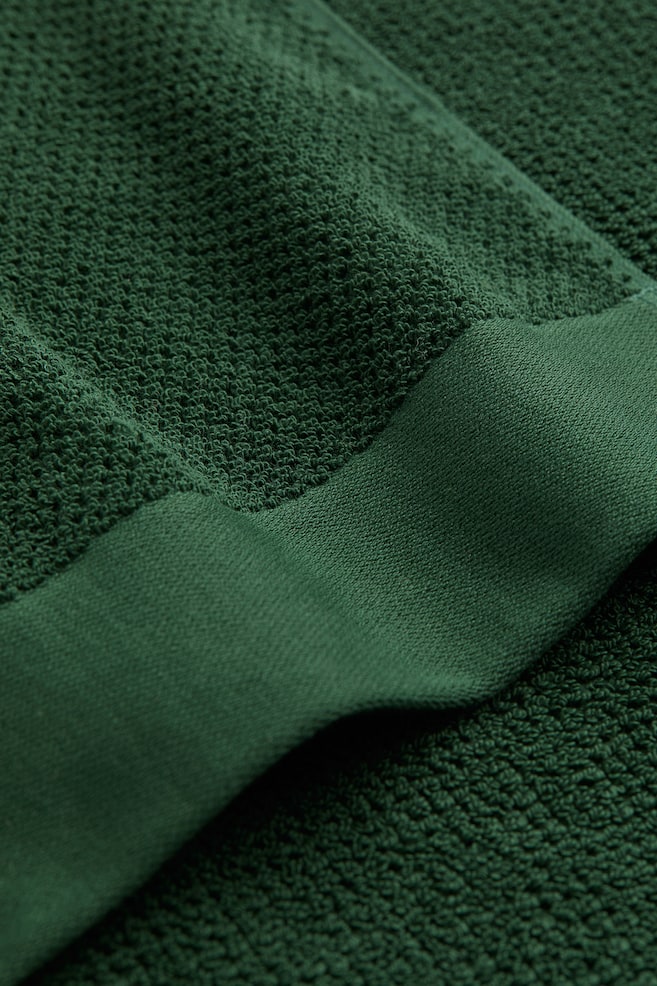 2-pak gæstehåndklæde i bomuldsfrotté - Mørkegrøn/Salviegrøn/Rosa/Hvid/Lys beige/Cognacbrun/Grå - 2