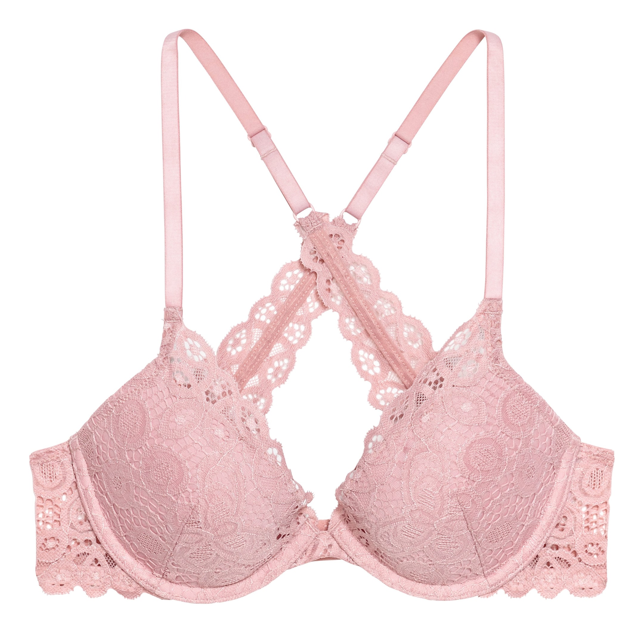 Voir une image plus grande: Soutien-gorge pigeonnant - Rose poudré - Ladies | H&M CA 1