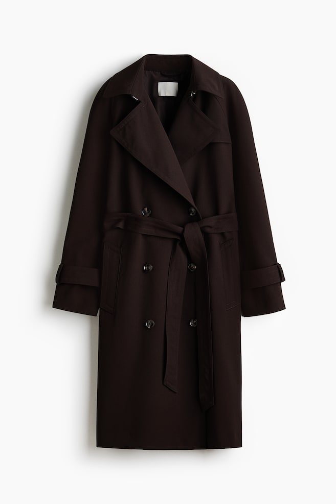 Trench Coat - Dark brown - 1