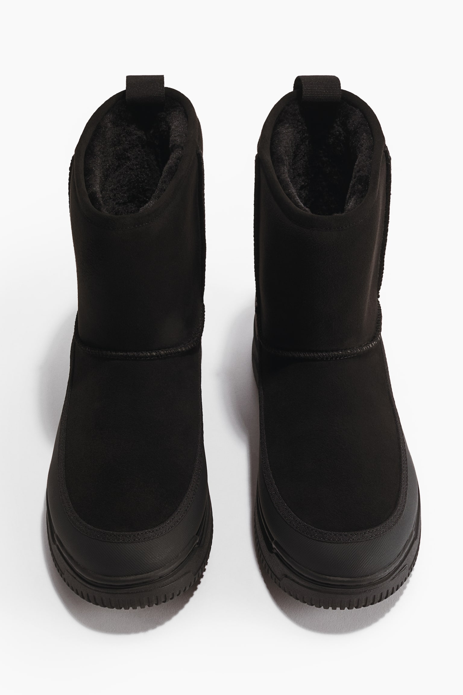 Vastagon bélelt bokacsizma - Fekete - 3