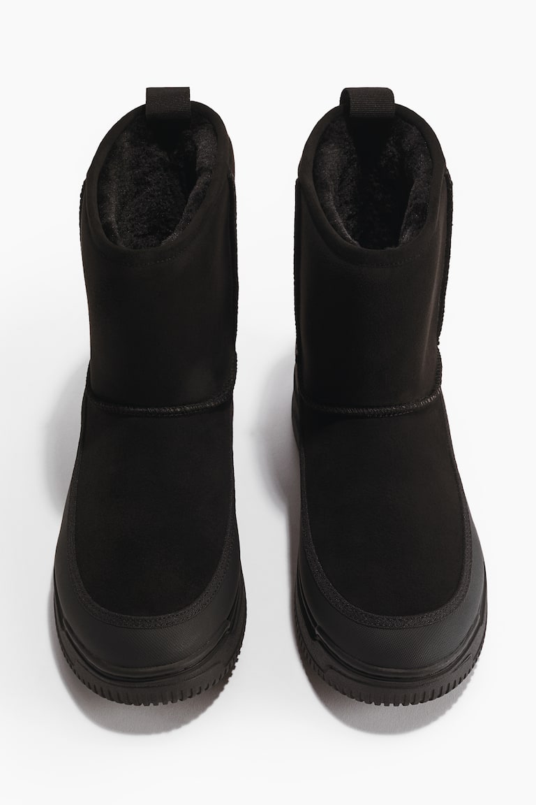 H&M Water-repellent padded parka — Warm-lined ankle boots