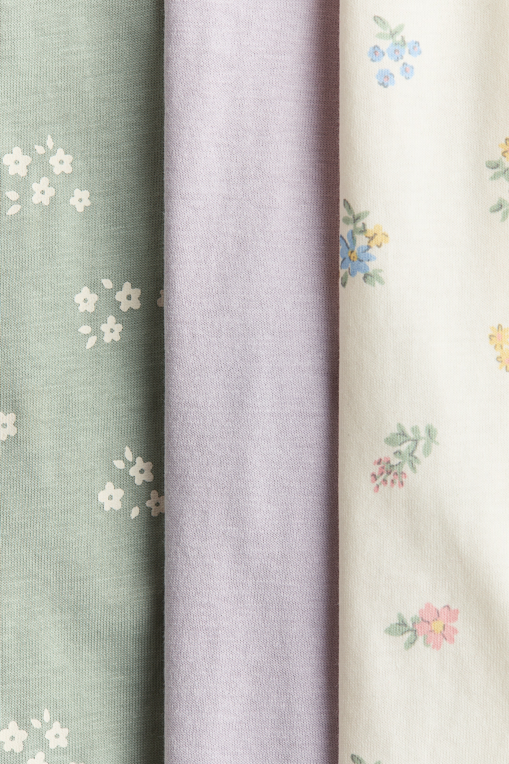 Lot de 3 pyjamas en coton