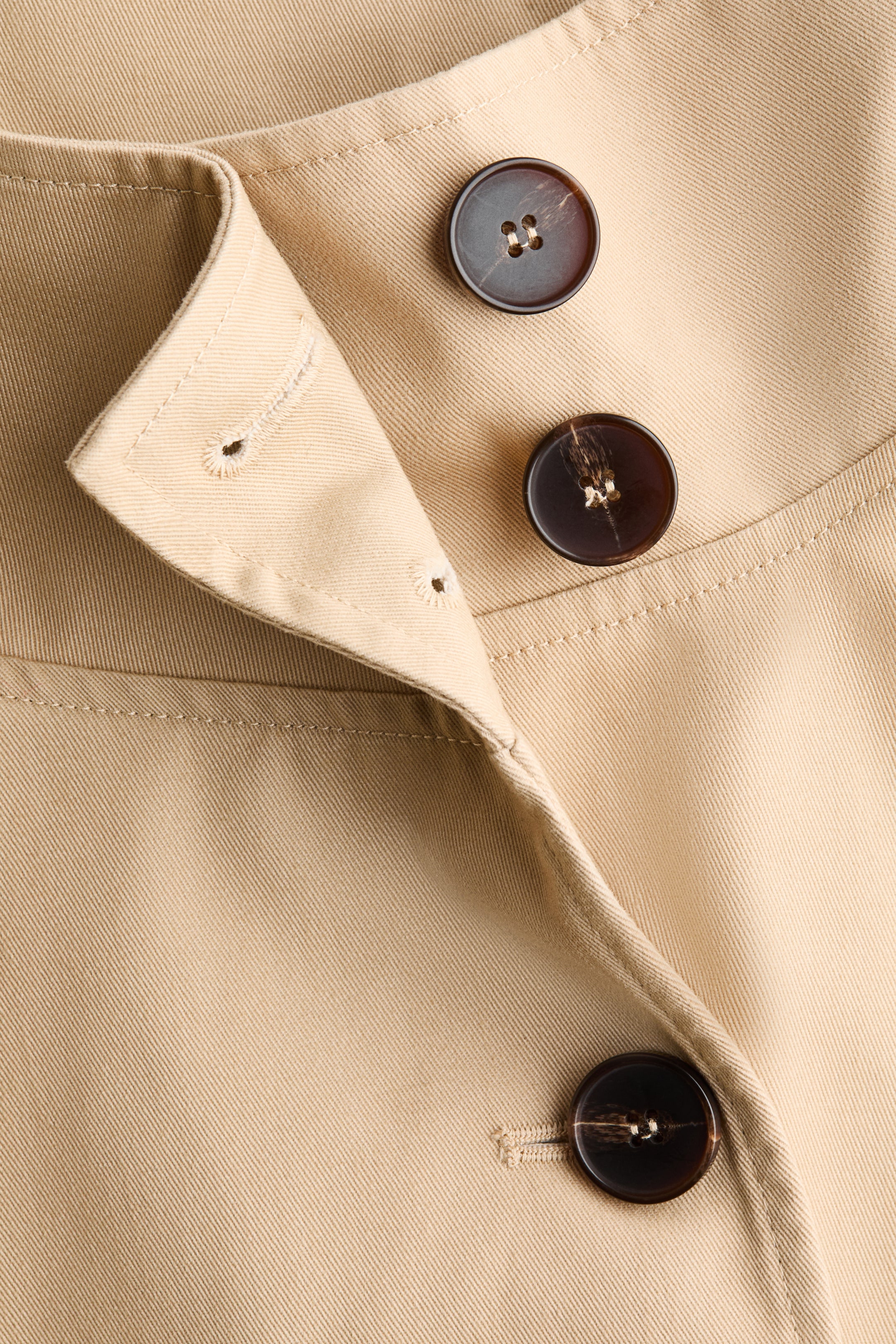 Twill Cape Jacket