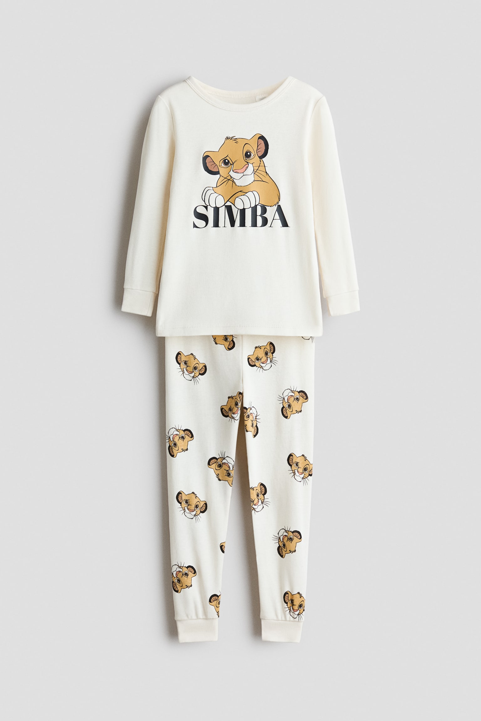 Snug Fit Printed pyjamas - Cream/The Lion King/Light gray/Cars/Brown/Mickey Mouse