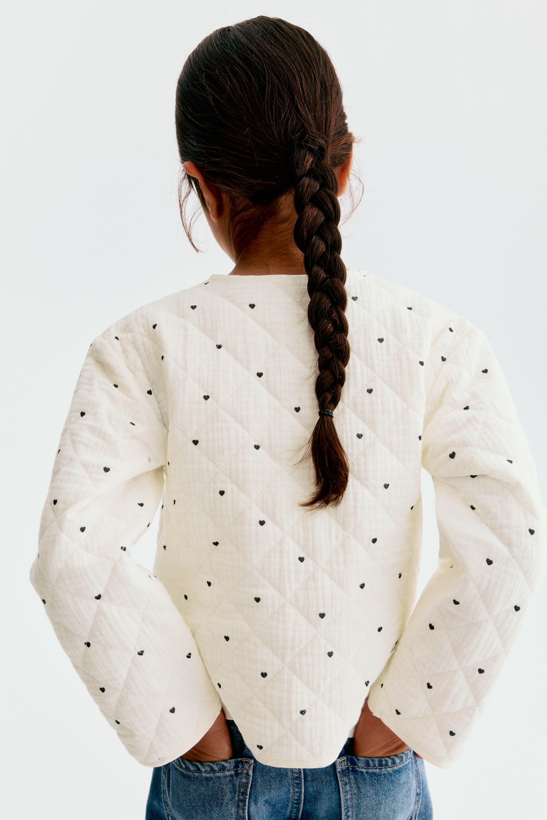 Детские куртки H&M Quilted Muslin Jacket — фото 5
