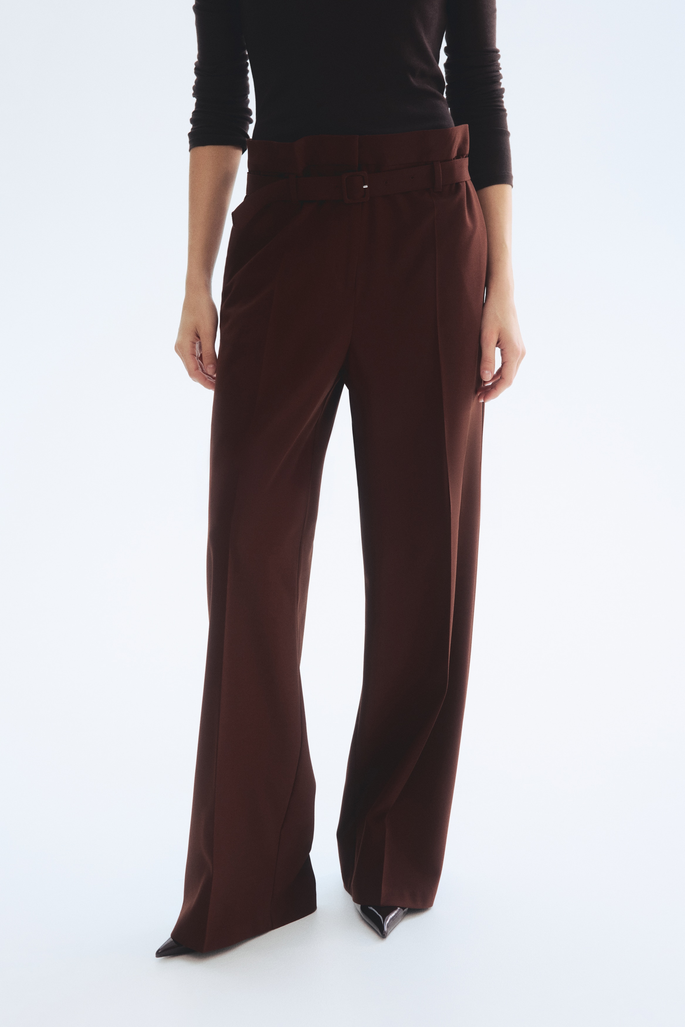 Paperbag Pants | High Waist Paperbag Pants | H&M US