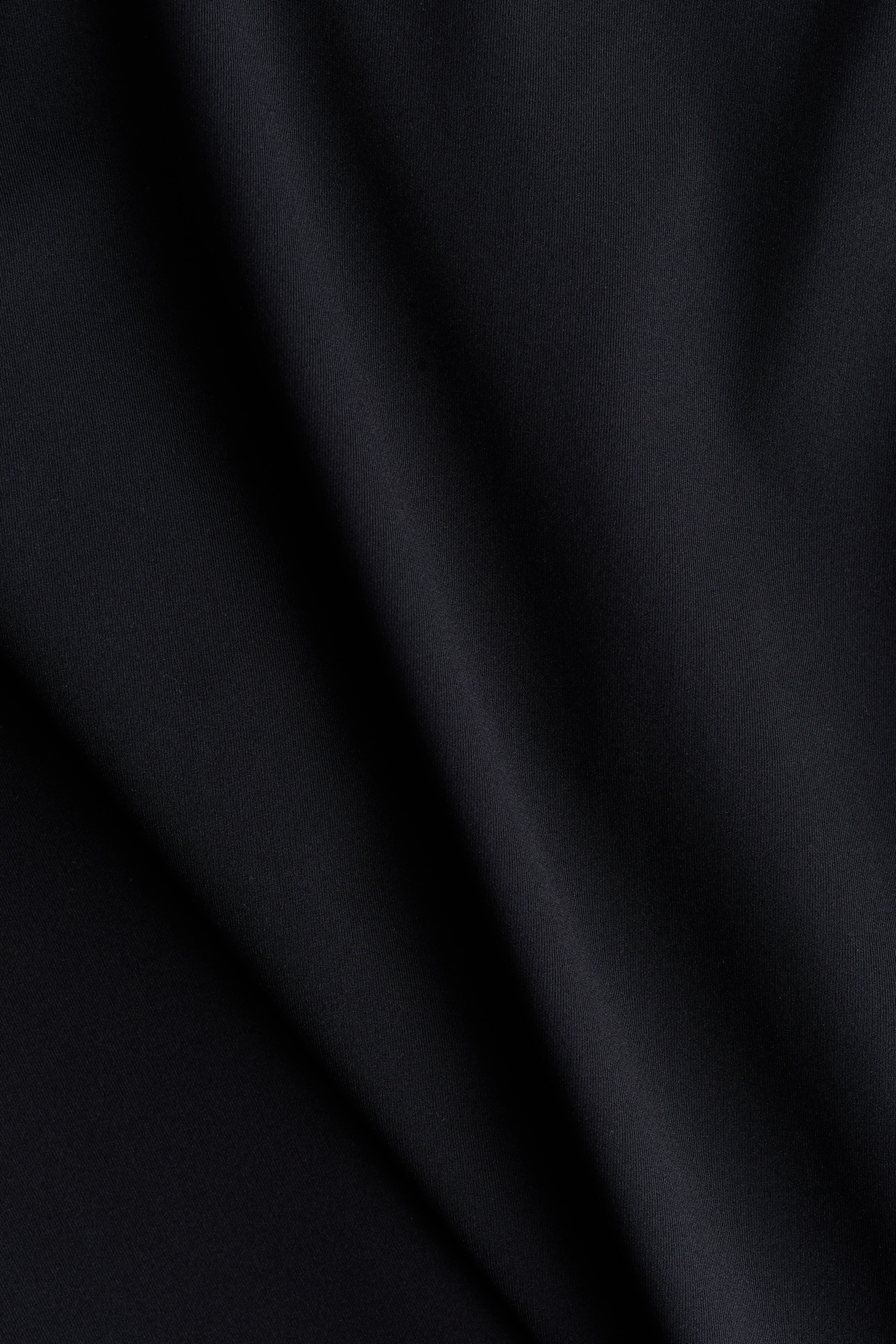 Square-Neck Jersey Top