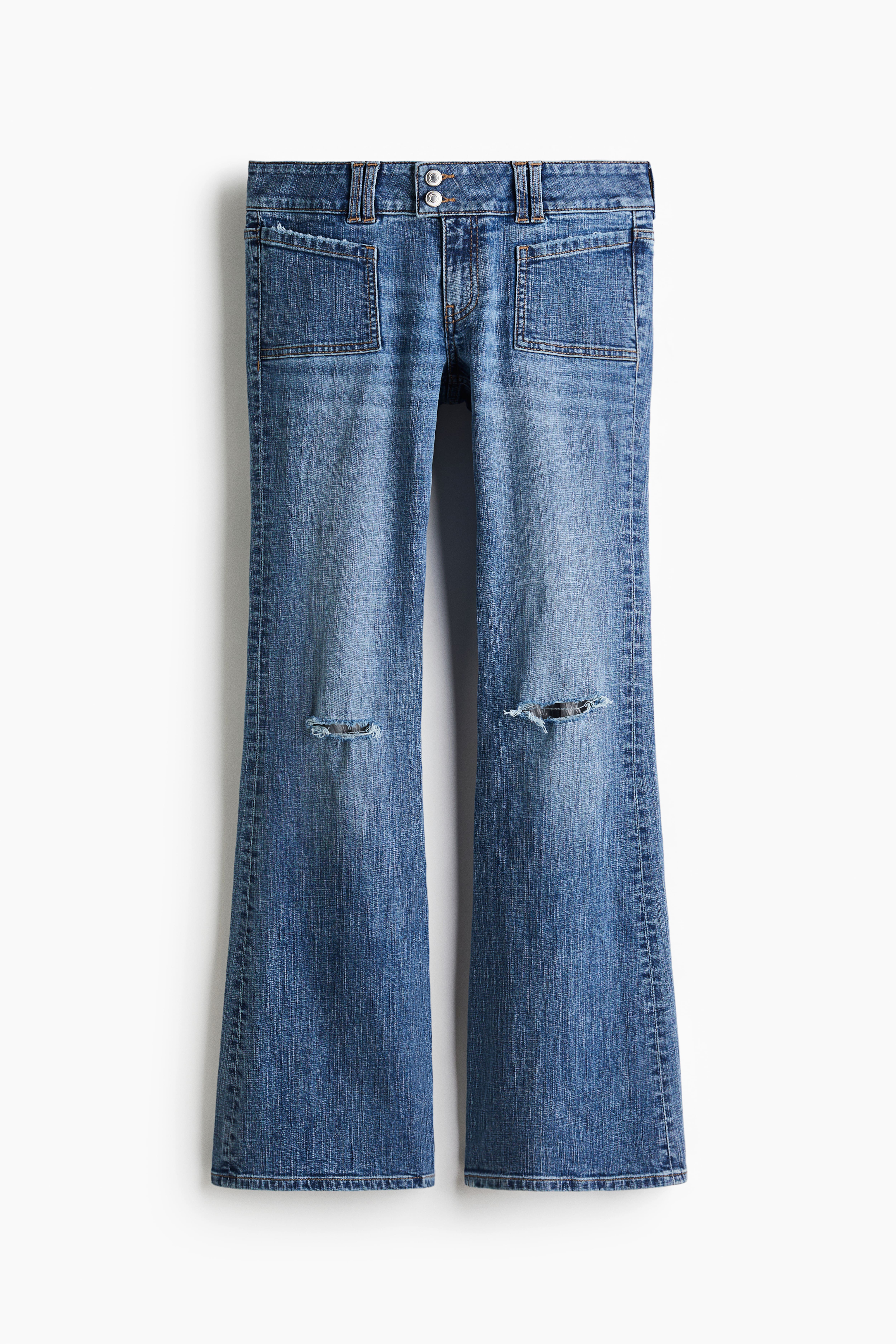Flared Low Jeans