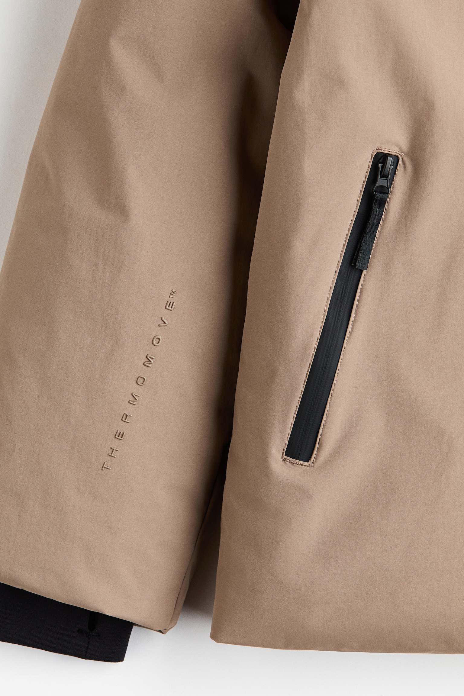 Детская куртка H&M Move Padded Ski with ThermoMove™, цвет: Бежевый — фото 7