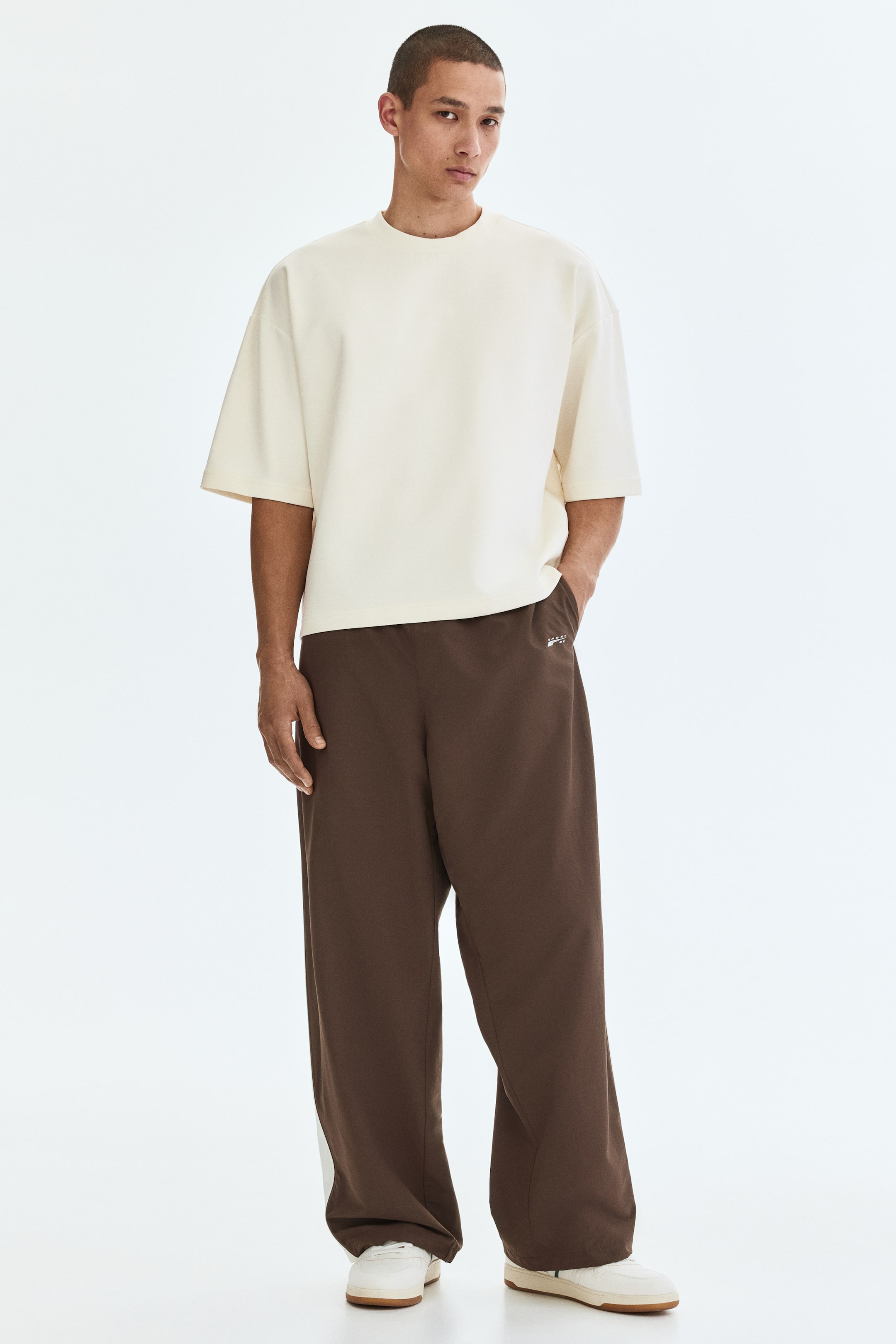 Oversized-Fit Scuba T-Shirt