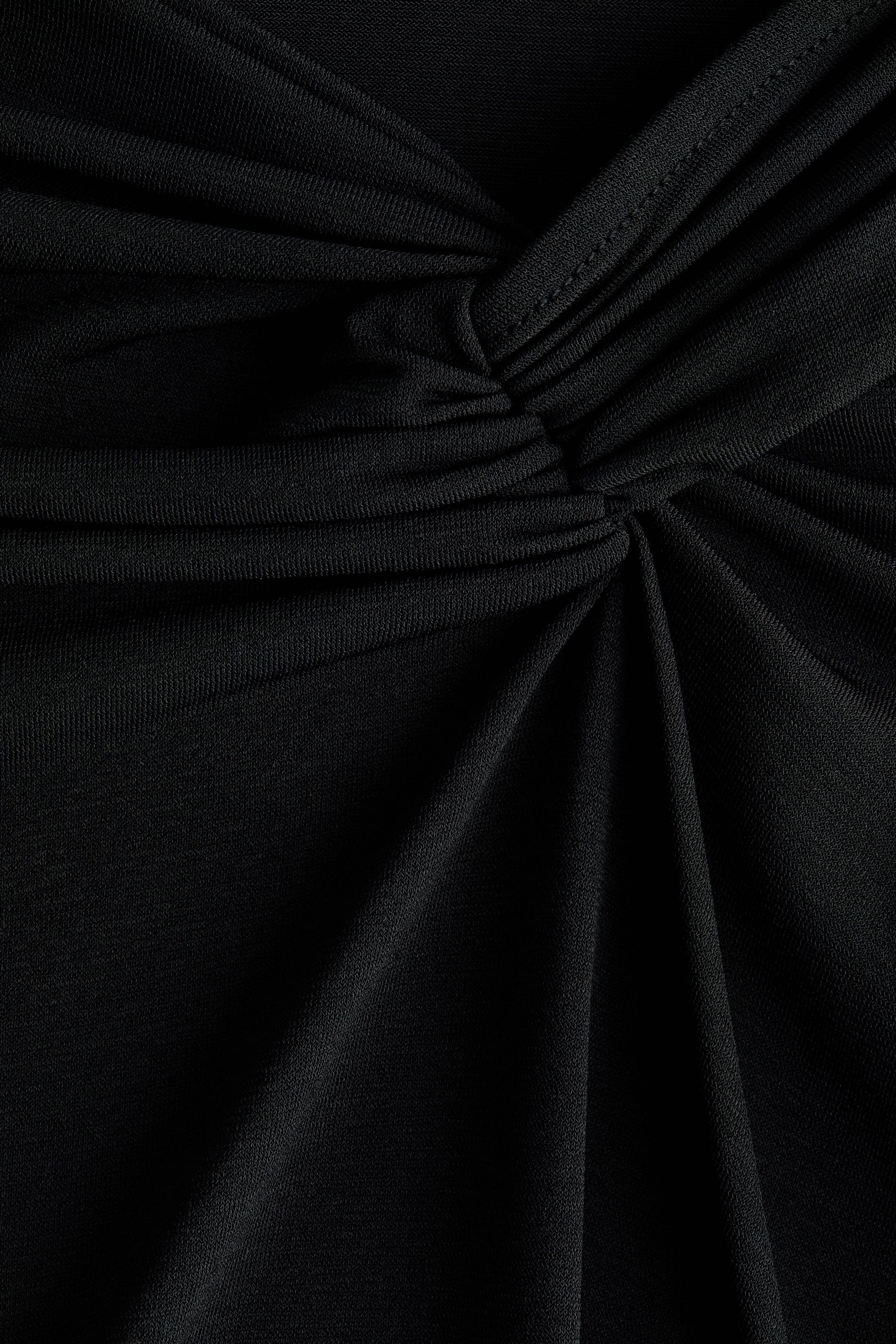 View larger image: Twist-detail top - Black - Ladies | H&M IN 2