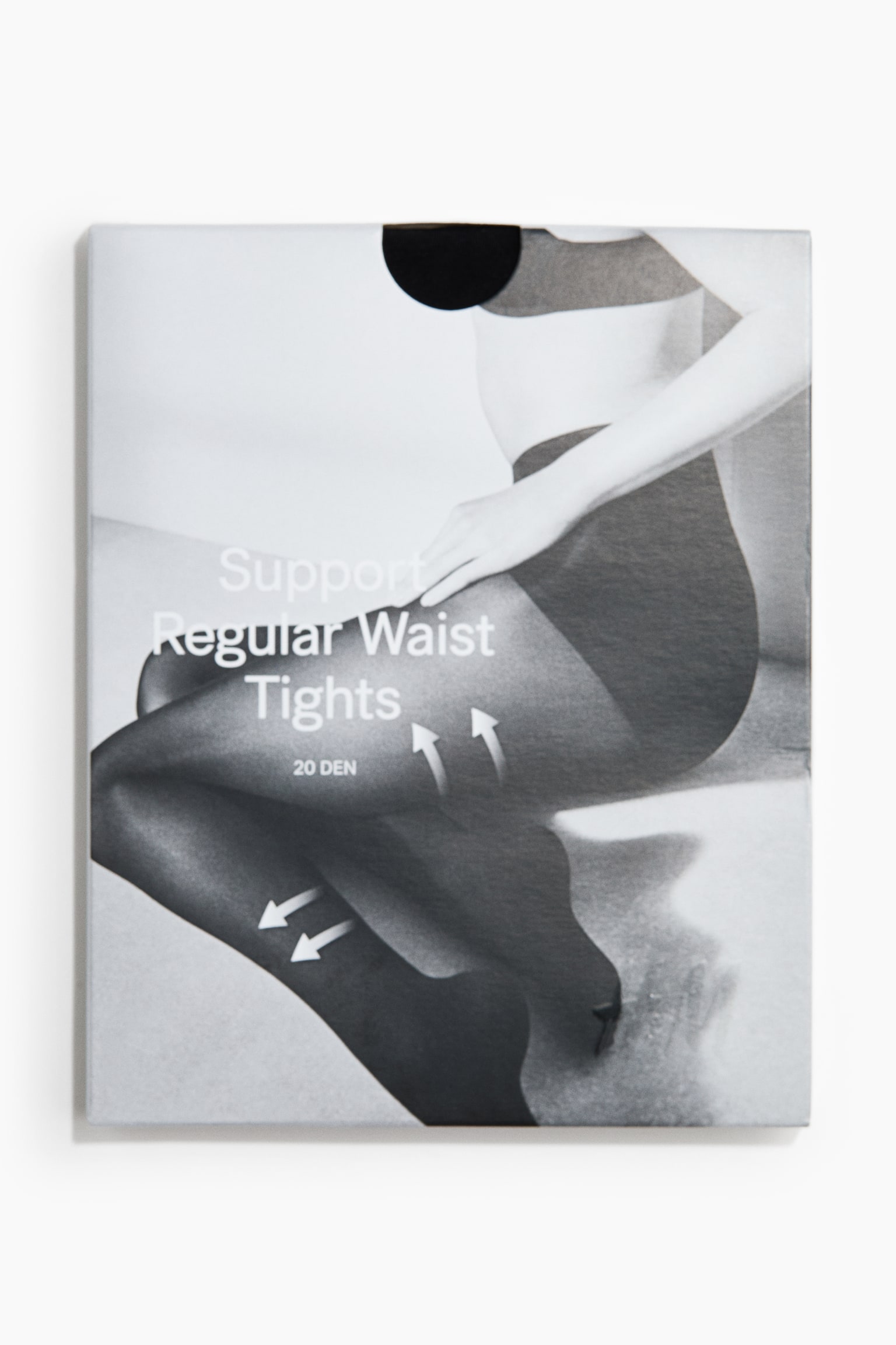 Collant riposanti 20 denari - Nero