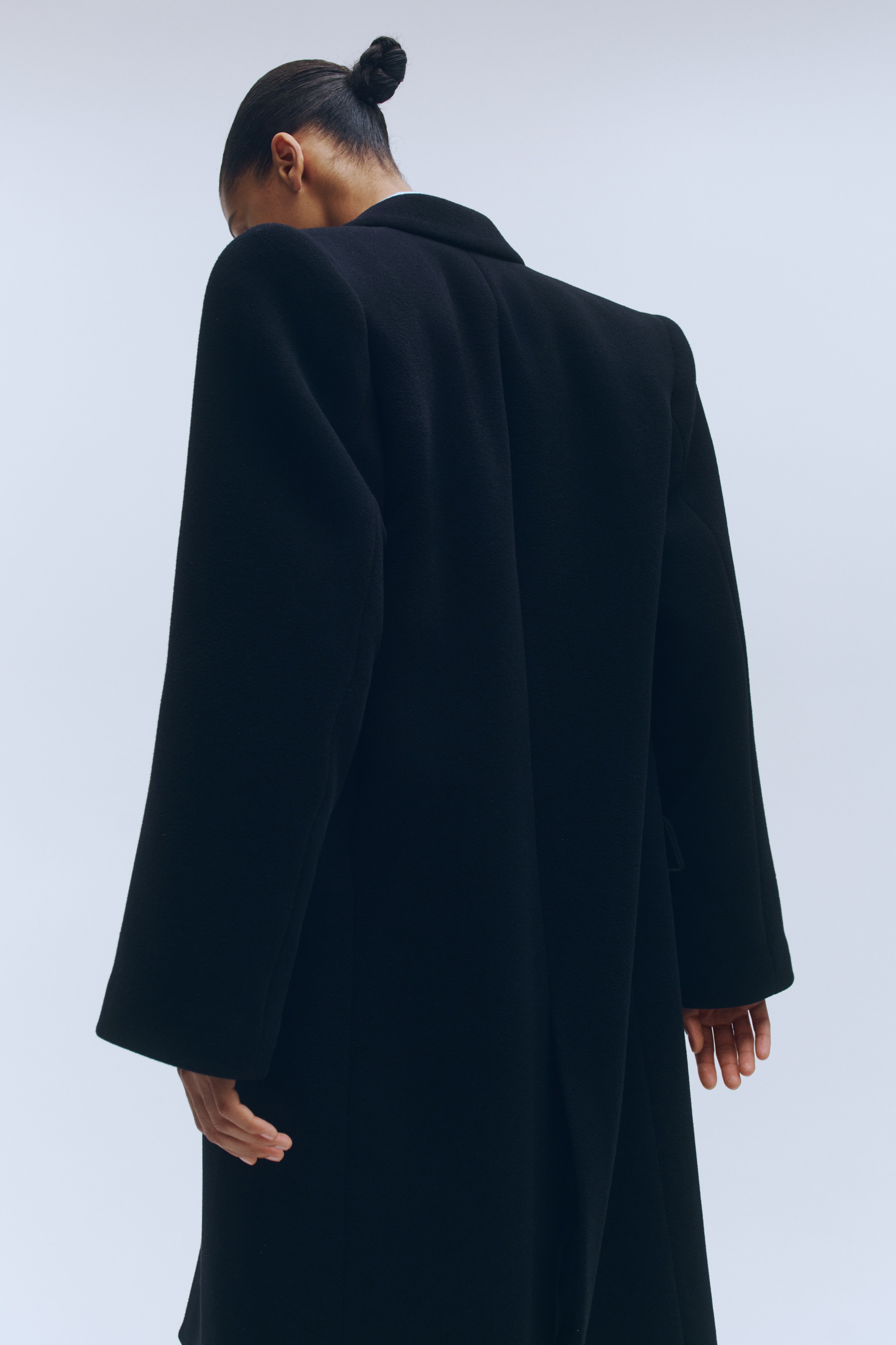 ladies black dress coat Women's Long Formal Dress, Elegant Double Breasted Coat for Office and Events 36 Discover timeless style and modern sophistication in this formal Double Fashion Girls Dress Coats Girls