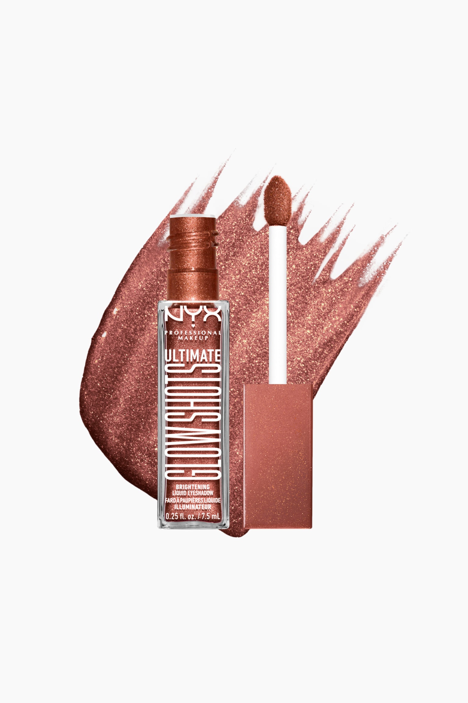 Glow Shots Liquid Eyeshadow - Pear Prize/Golden Goji/Come Thru Coconut/Grapefruit Glow/Watermelon Wealth/Highkey Lychee/Clementine Fine/Mango Moment/Glitzy Guava/Six Figs/Passionfruit Posh/Strawberry Stacked - 3