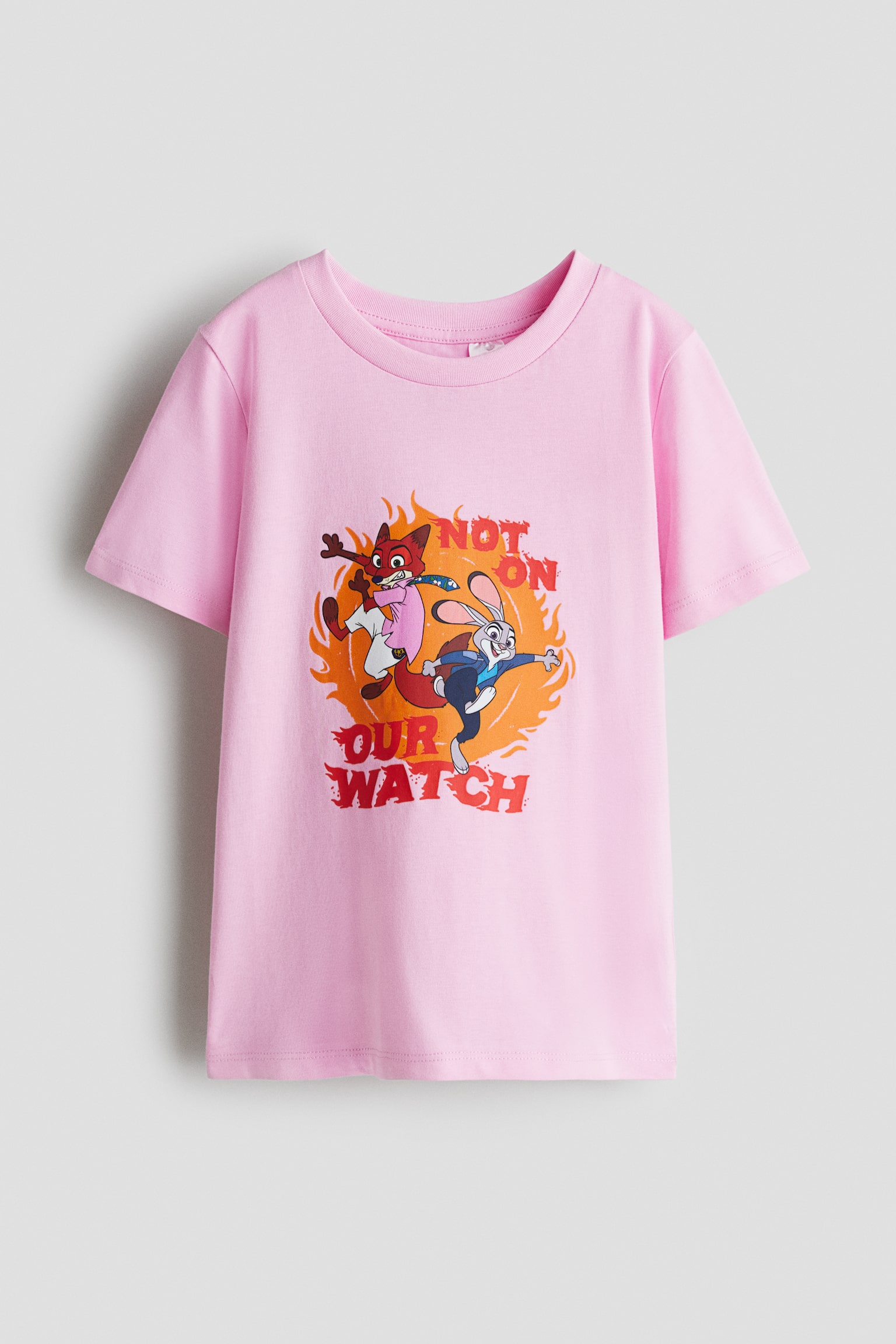 Áo thun cotton in hình - Màu hồng/Phi vụ động trời/Màu trắng/Phi vụ động trời/Màu trắng/Phi vụ động trời/Xanh dương/Phi vụ động trời - 1