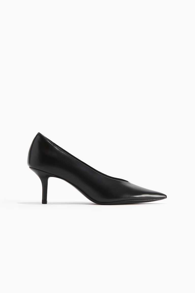 Pointed court shoes Black Ladies H&M
