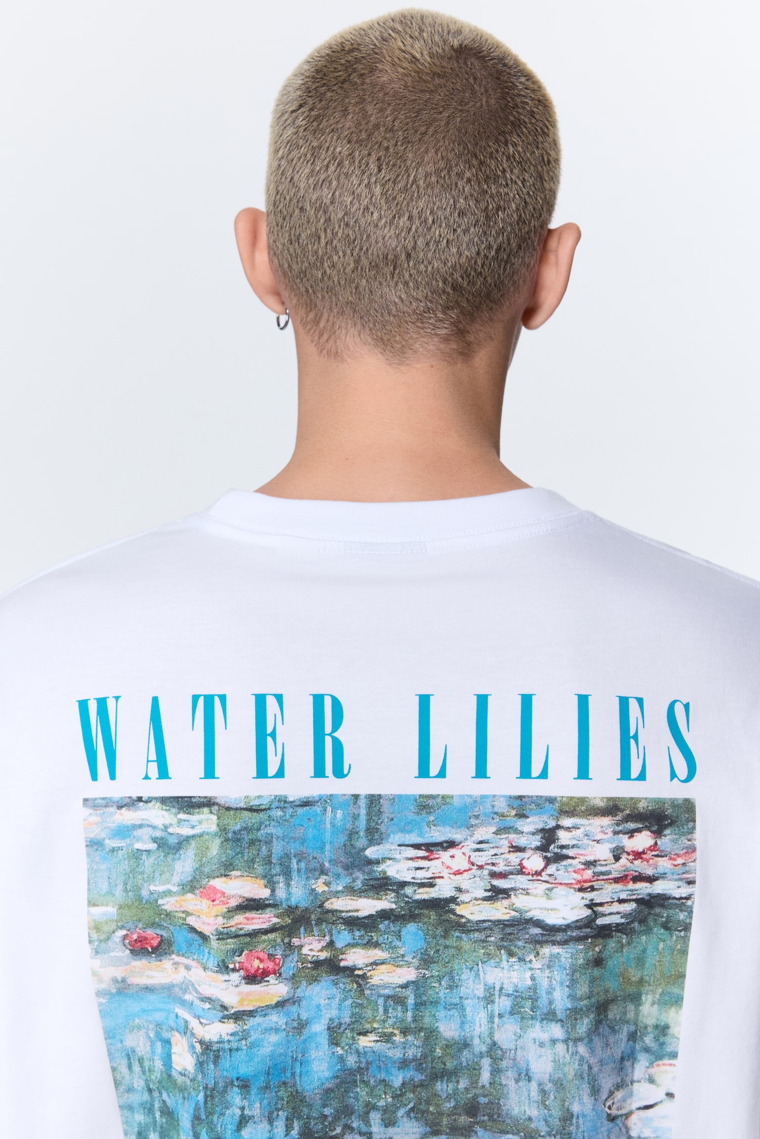 Tričko Loose Fit - Bílá/Claude Monet/Černá/Oasis/Černá/Nirvana/Bílá/Honda/Bílá/NASCAR/Bílá/Snoopy/Bílá/Johnny Cash/Bílá/Pulp Fiction/Bílá/Claude Monet/Černá/Post Malone/Černá/Pink Floyd - 4