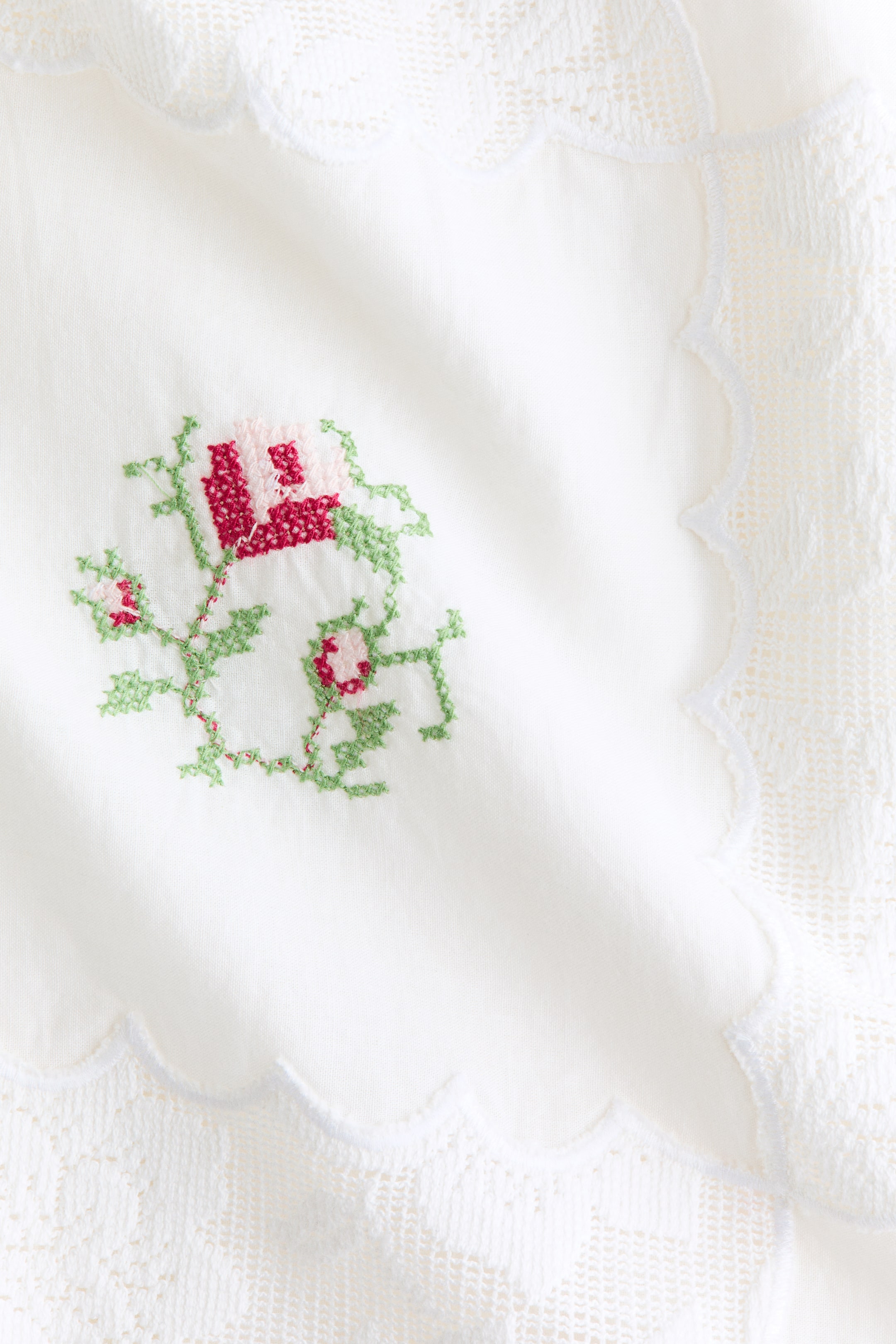 Женские рубашки H&M Embroidered Beach Shirt — фото 8