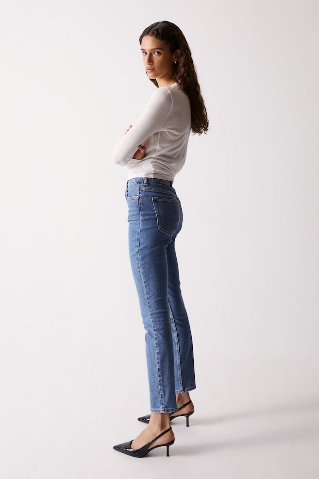 Skinny High Jeans - Denimblå/Sort/Mørk denimblå/Lys denimblå/dc/dc/dc - 1