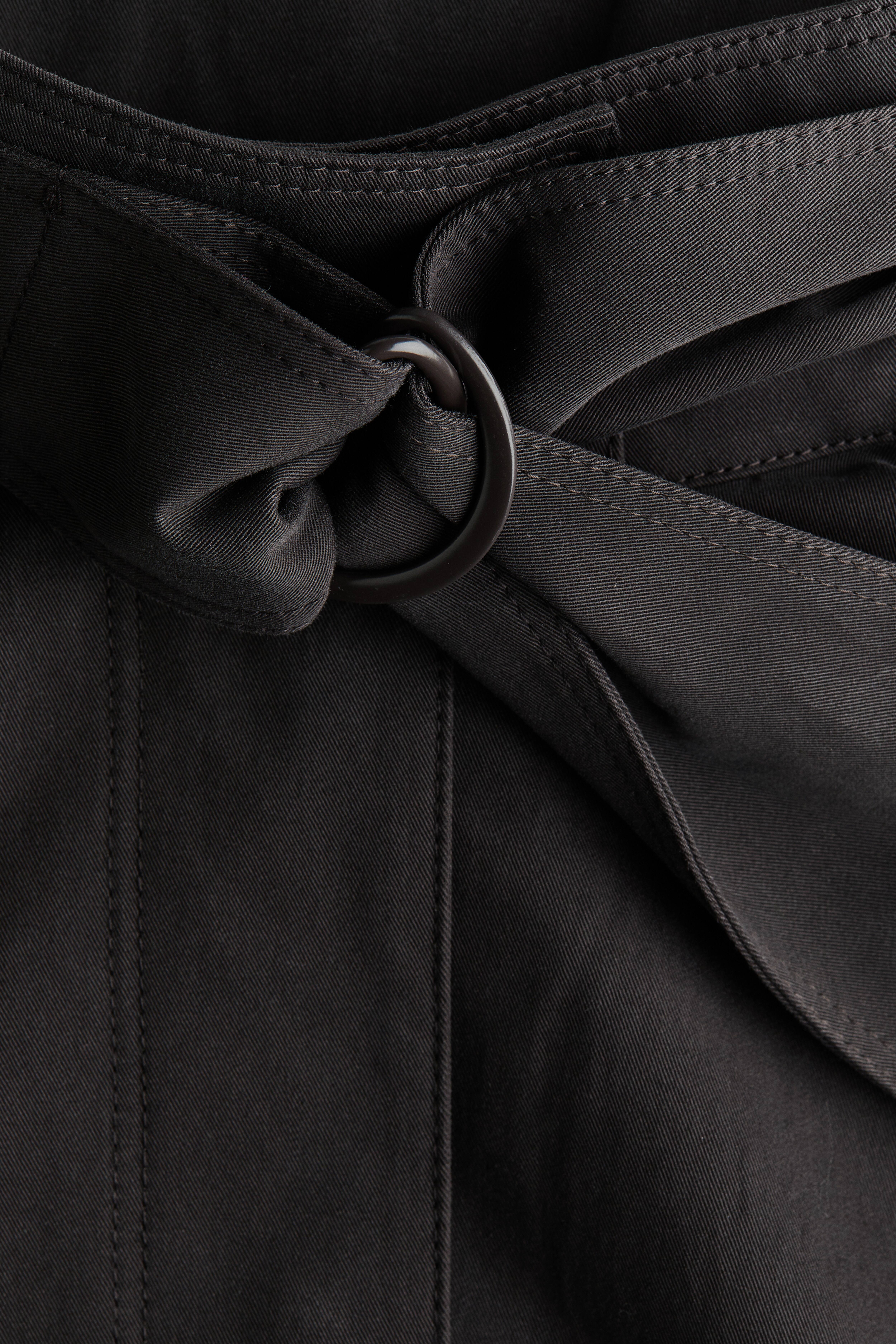Veste ample en sergé
