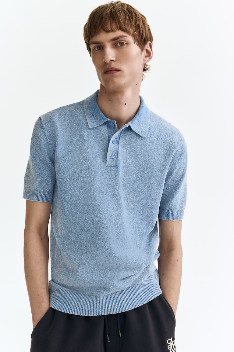 Pletena polo majica Regular Fit