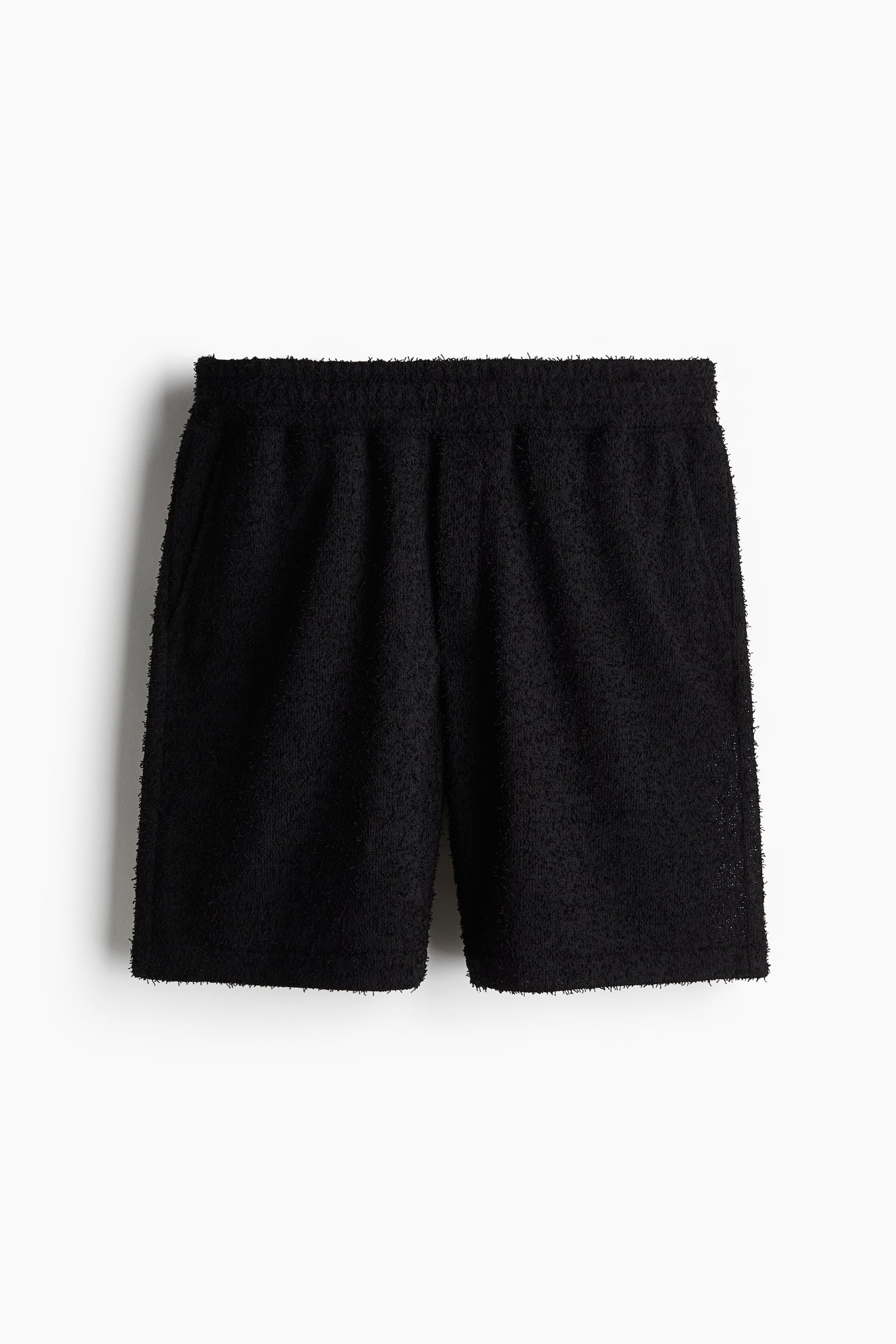 Relaxed Fit Terry shorts - Black - 2