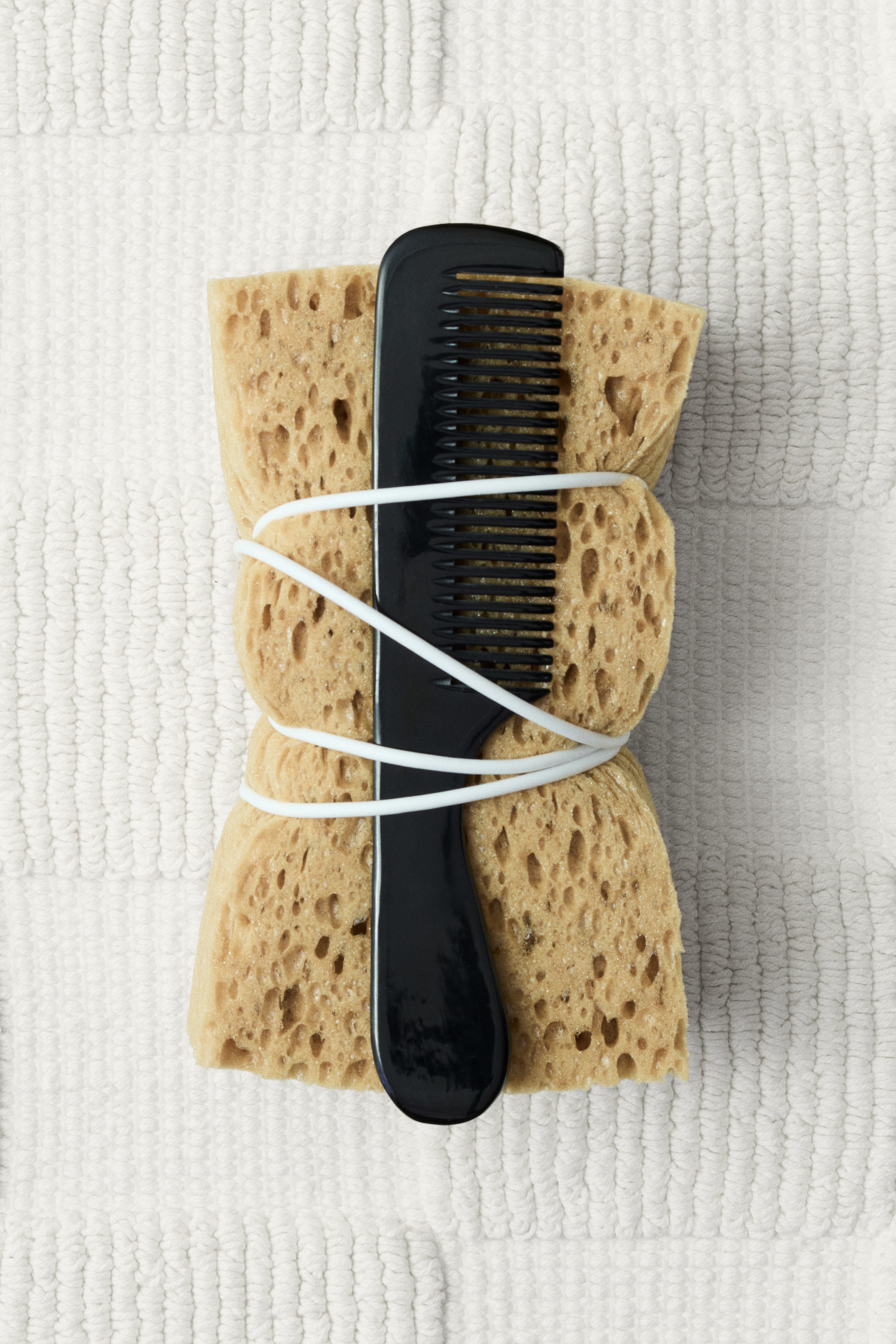 Vezi imaginea mai mare: Covoraș de baie în carouri - Alb - HOME | H&M RO 1