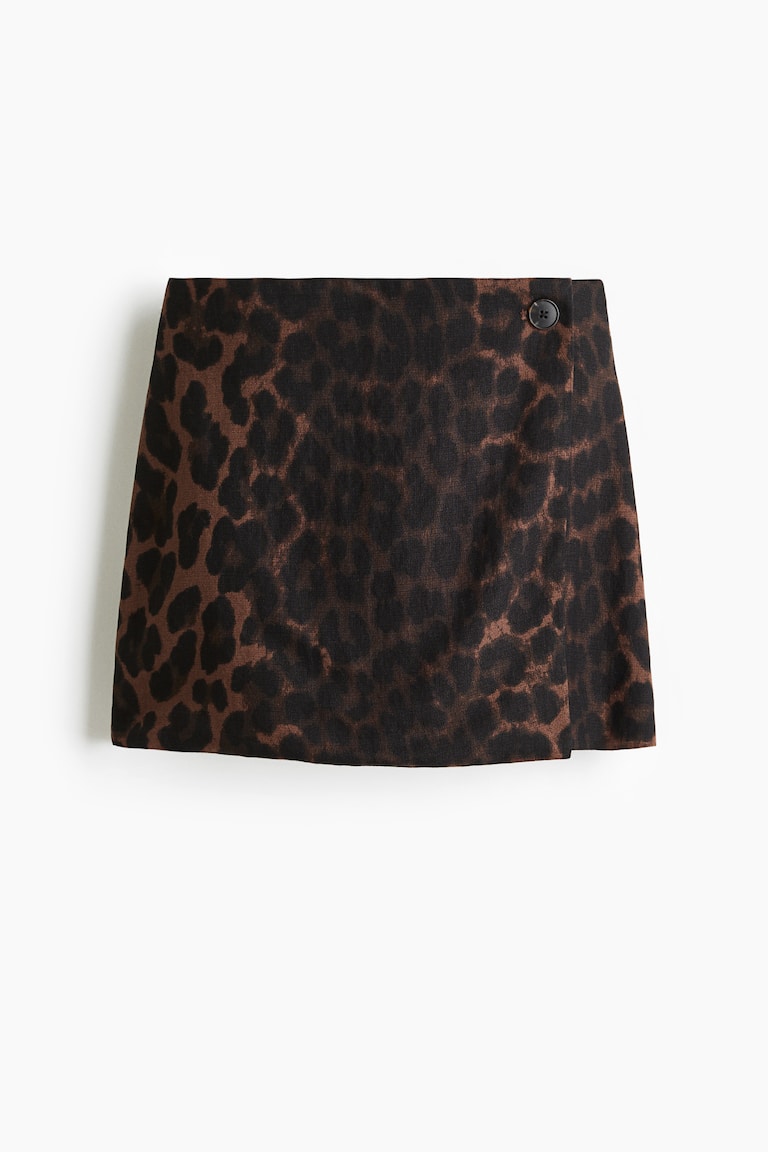 Gonna Leopardata Gonna Zara Animalier Animal Print Gonna