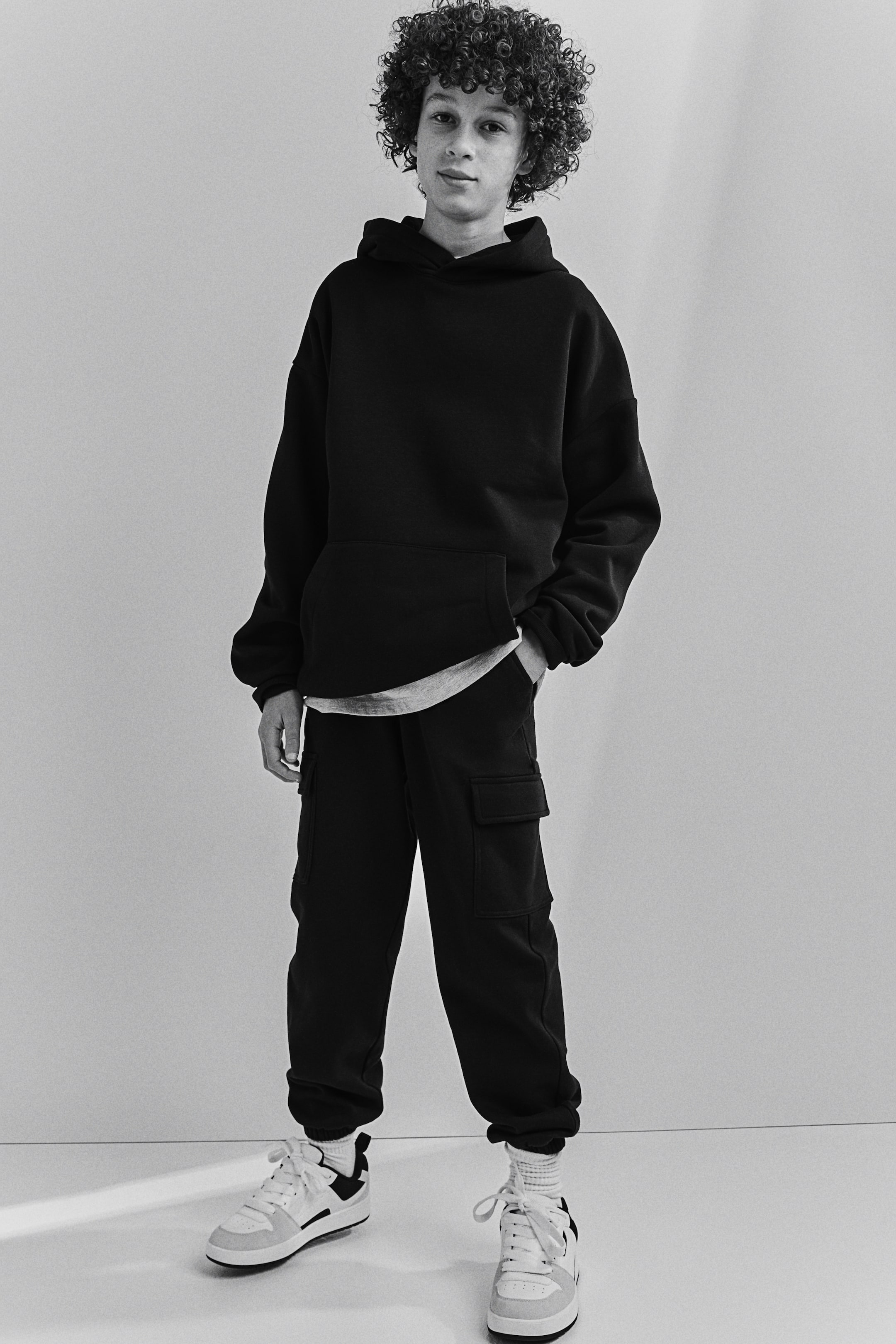 Cargo Joggers - Black - Kids | H&M US