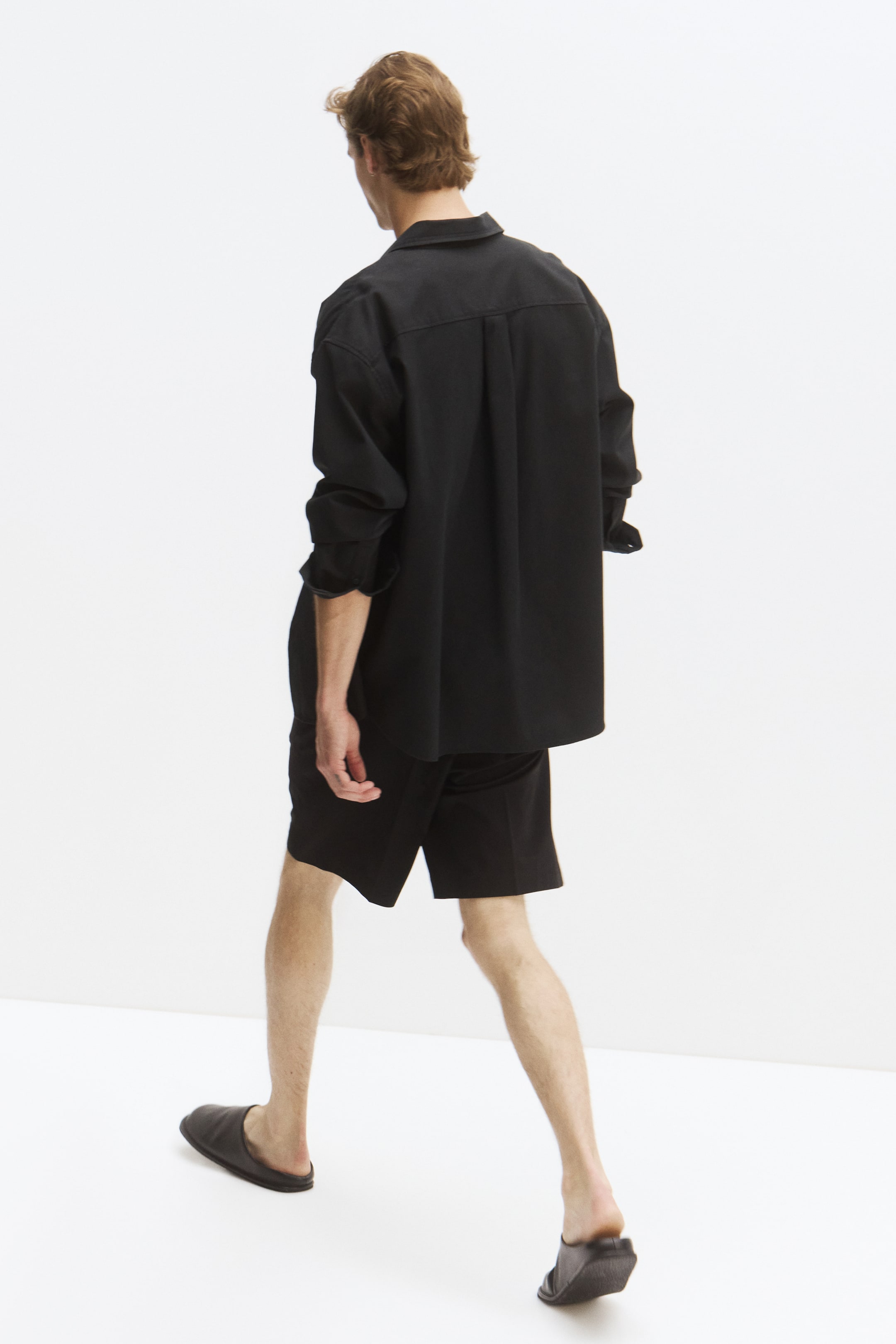 Four-Way Stretch Loose-Fit Shorts