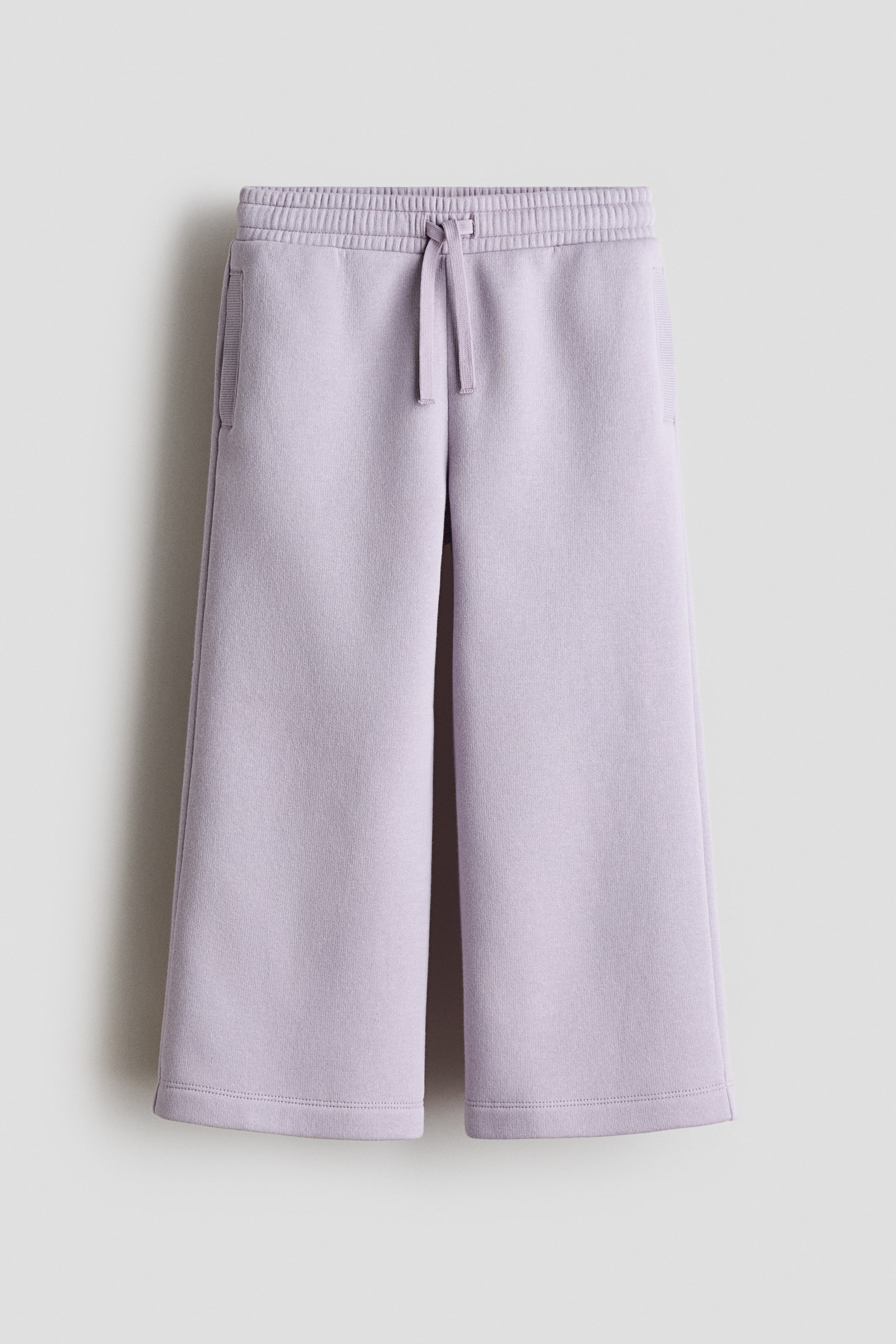 Agrandir l'image: Pantalon jogger large à l'intérieur brossé - Violet clair - ENFANT | H&M CH 1