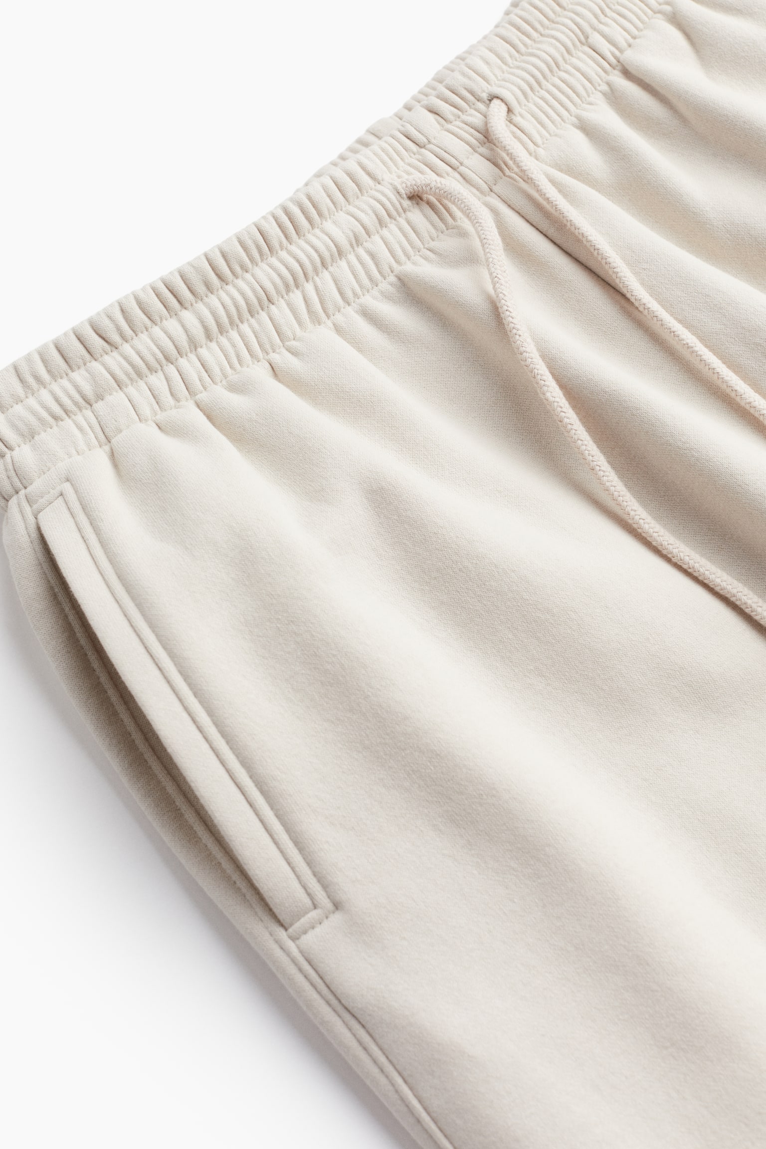 High-waisted joggers - Light beige/Black/Dark grey/Light grey marl/Navy blue/Light blue/Dusty pink/Light yellow/Light pink/Dark red - 6