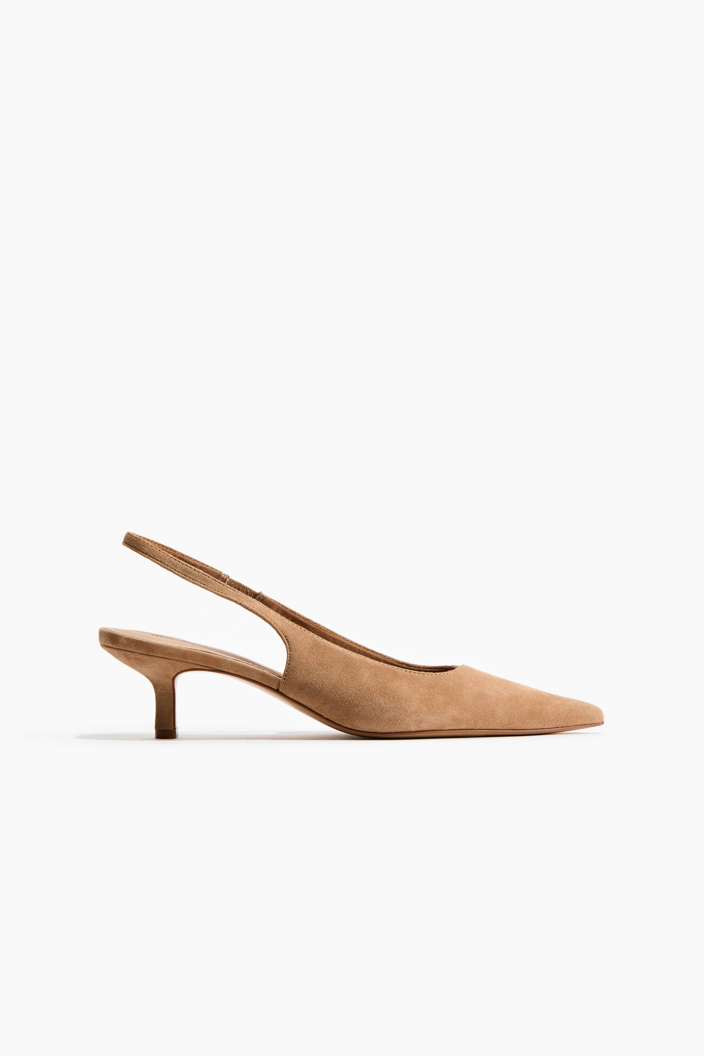 Pointed Suede Slingbacks from H&M - $47.99