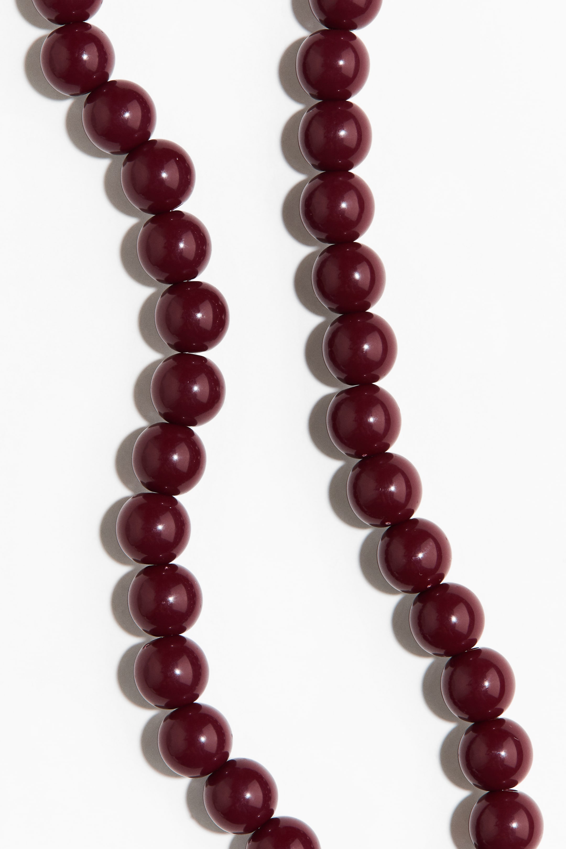 Collier avec perles de fantaisie