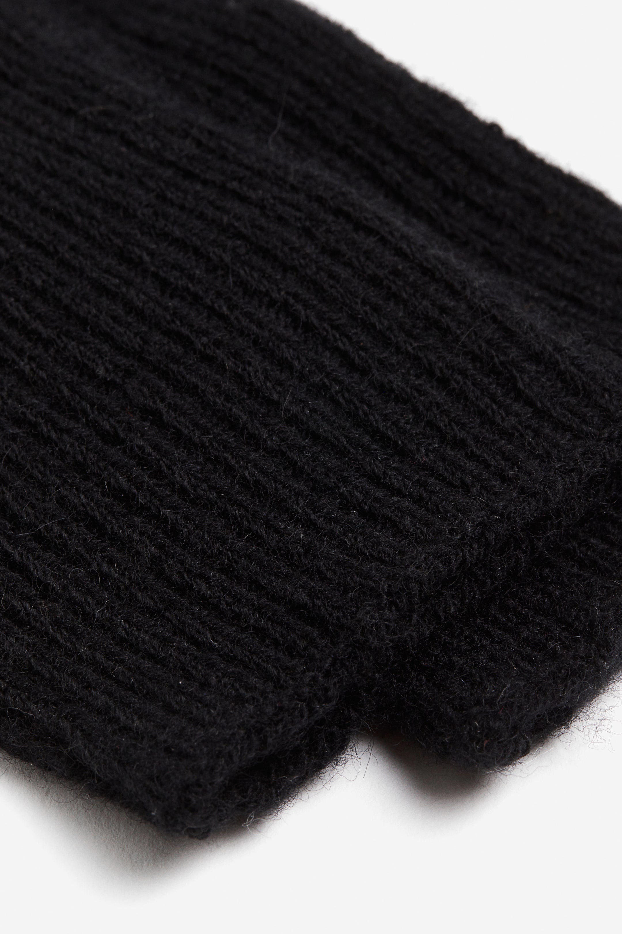 Cashmere-blend gloves - Black - Ladies | H&M GB