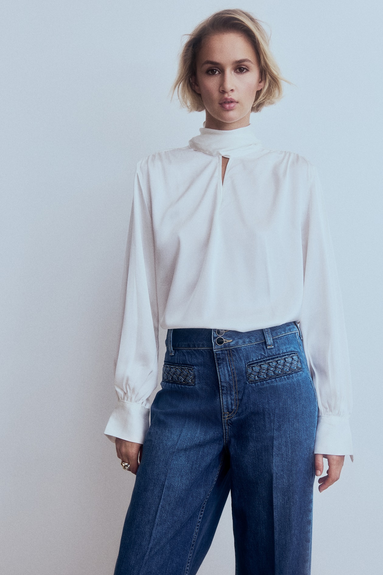 Wide High Jeans - image 5