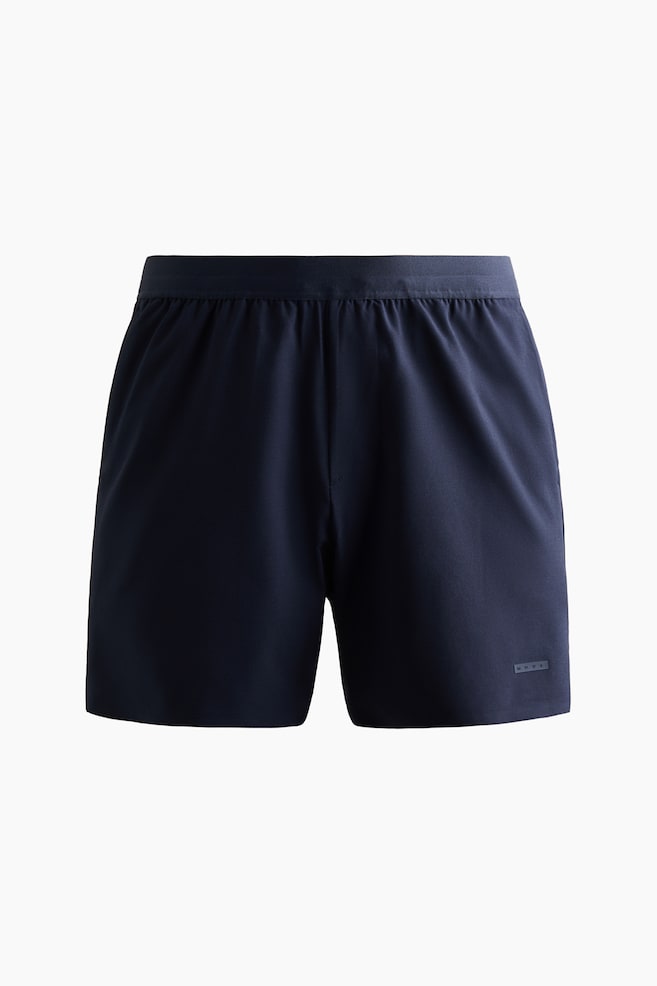 Σορτς για τένις Regular Fit με DryMove™ - Σκούρο μπλε/Λευκό/Σκούρο καφέ - 1