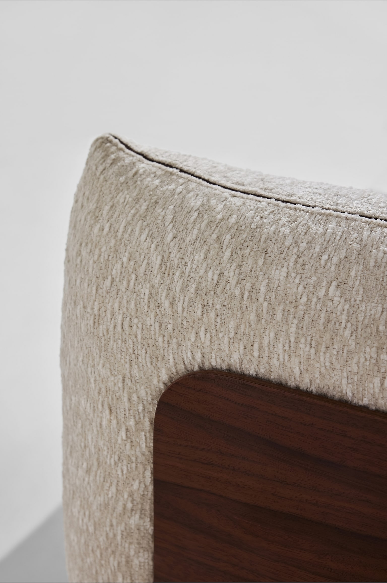 Barry 3-sitzer-sofa-Weiß/walnuss - 2