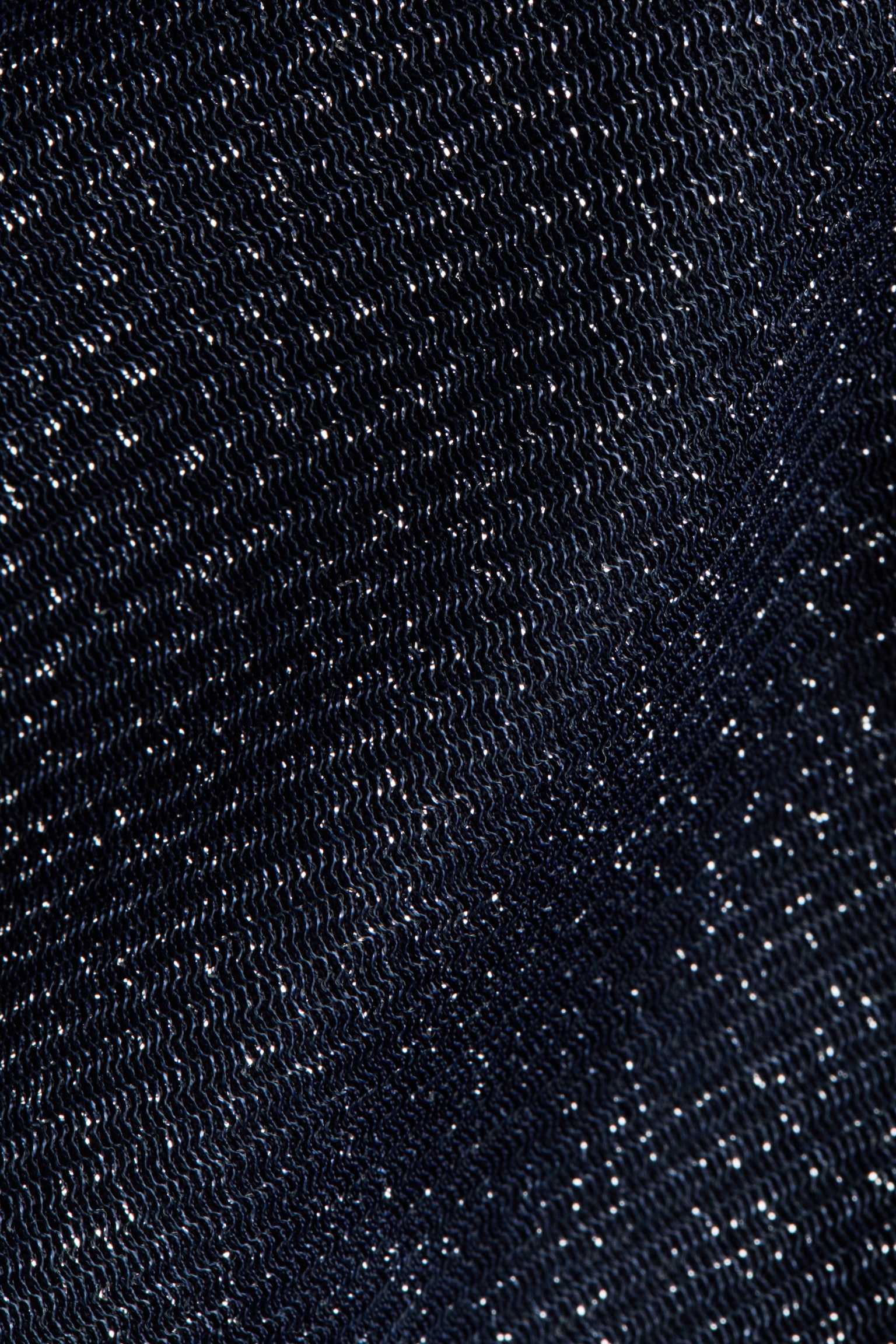 Shimmering maxi dress - Navy blue - 2