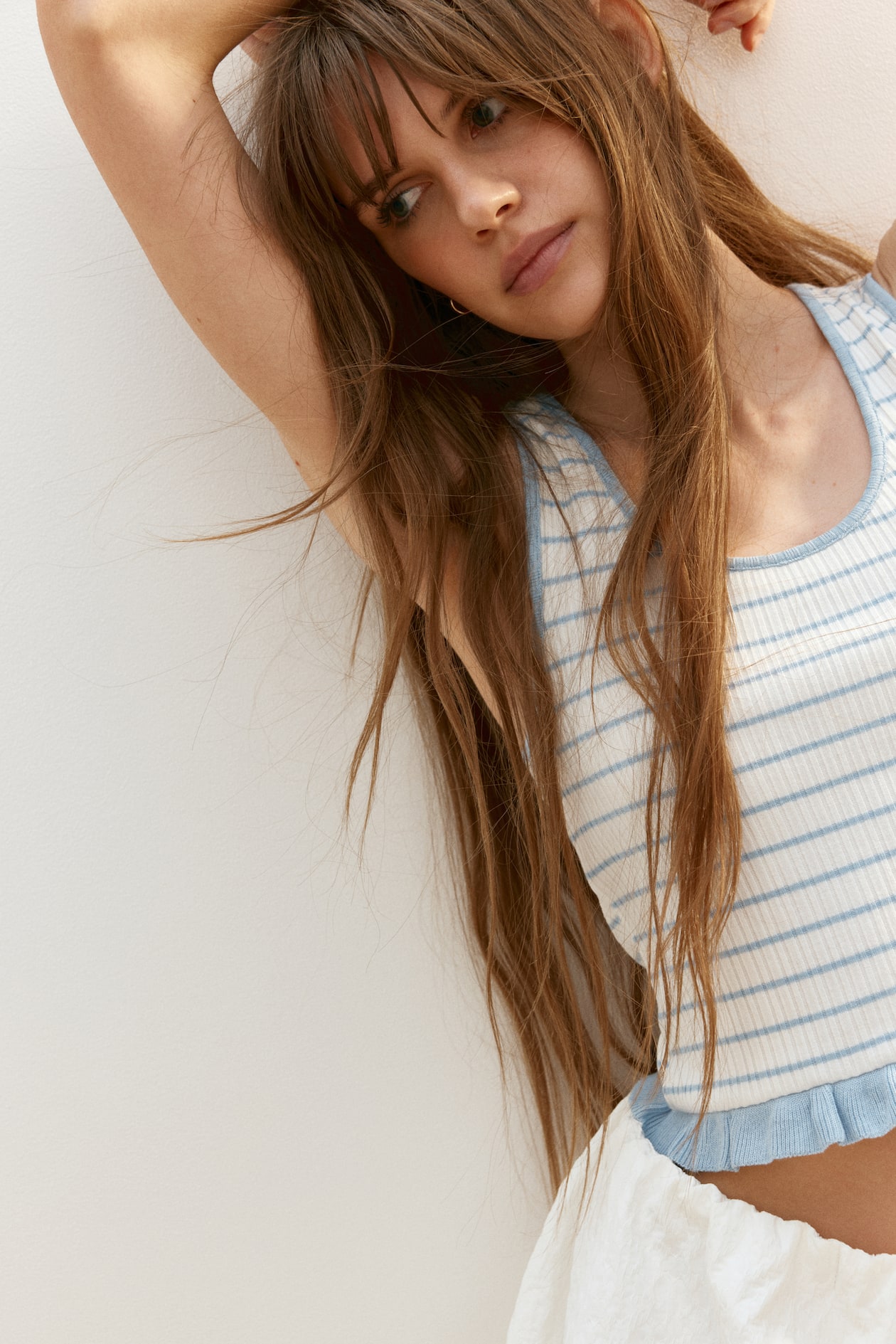 Ruffle-Trimmed Tank Top - image 2