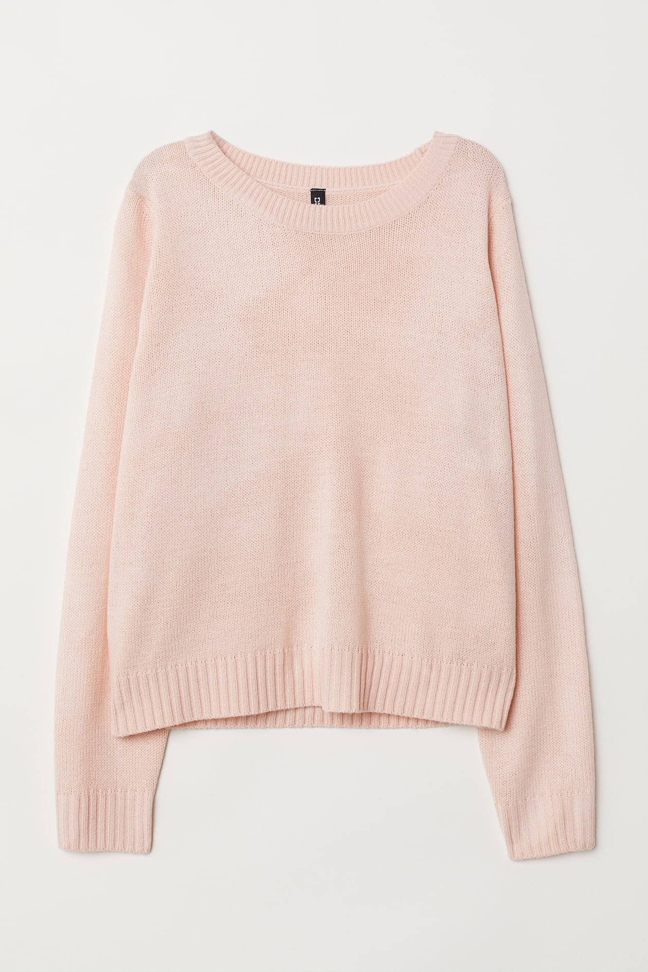 Knitted jumper Powder pink Ladies H&M IN