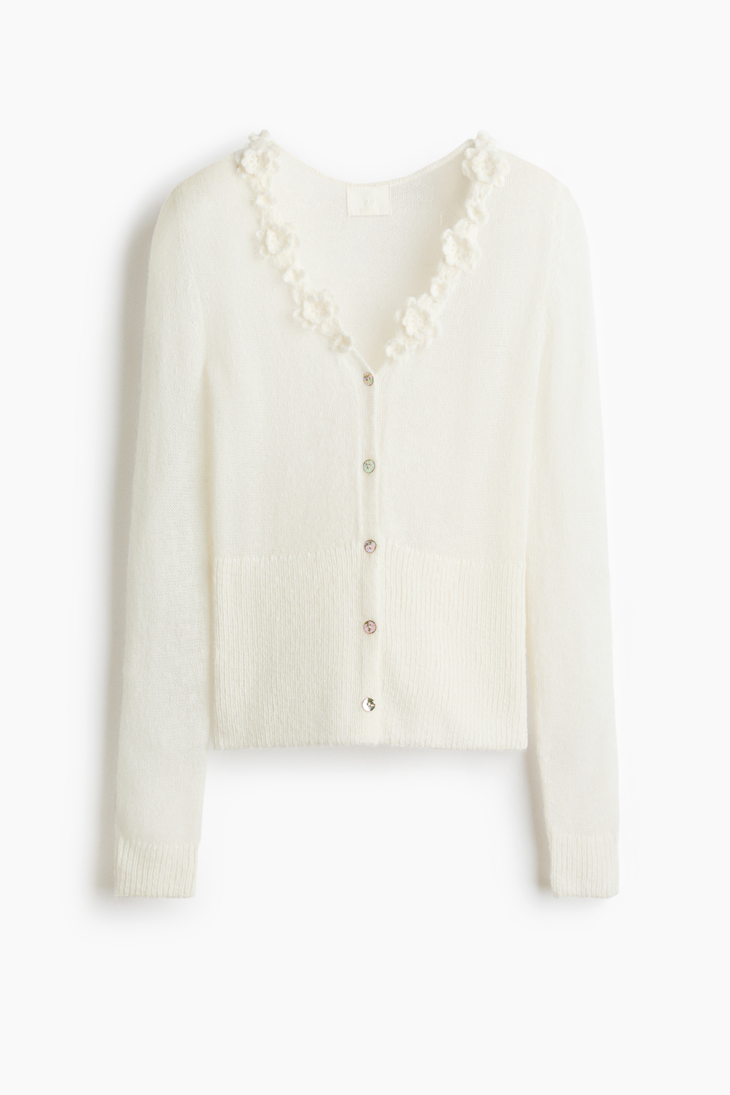 ディテールカーディガン - ホワイト