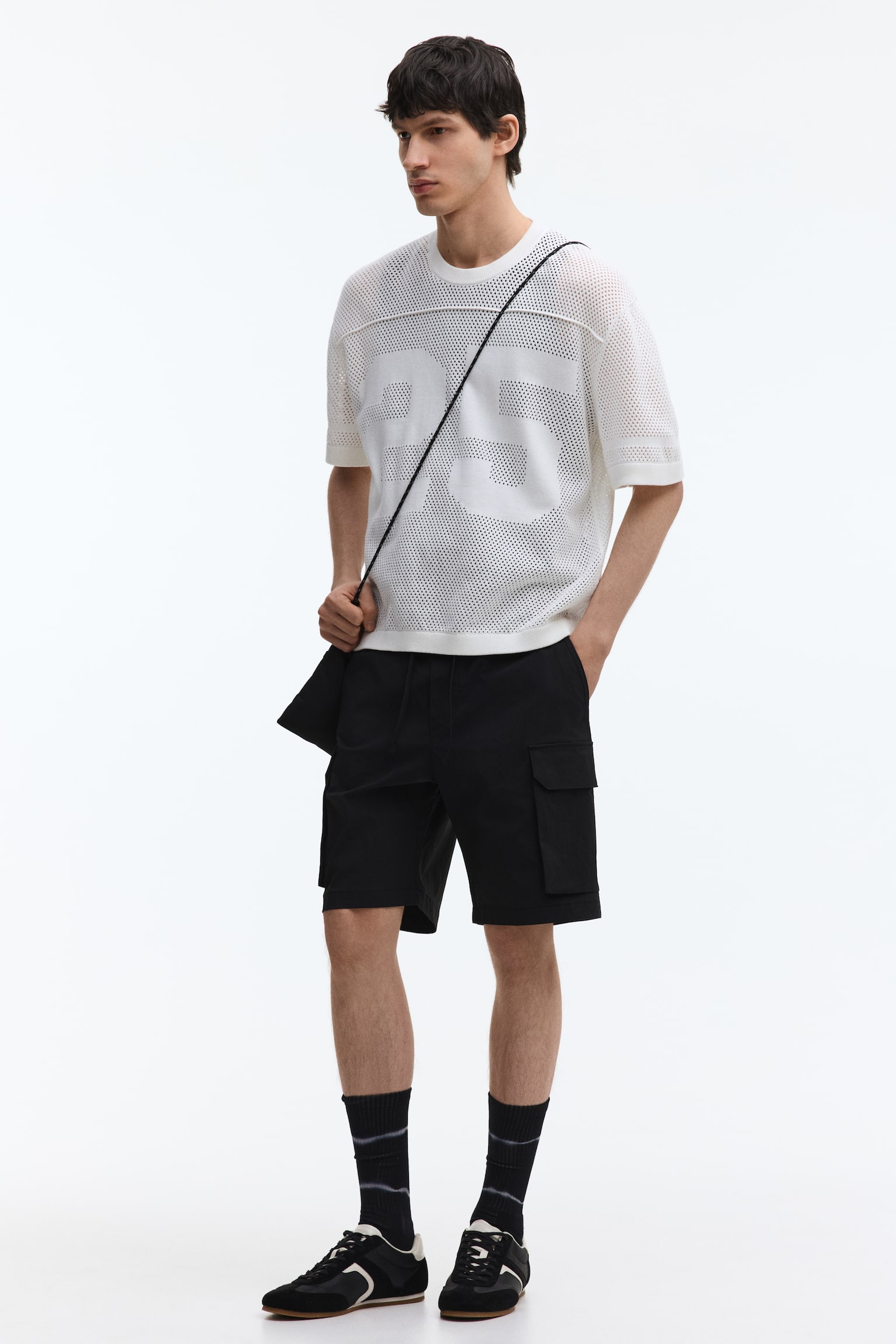 Regular Fit Cargo shorts - 4