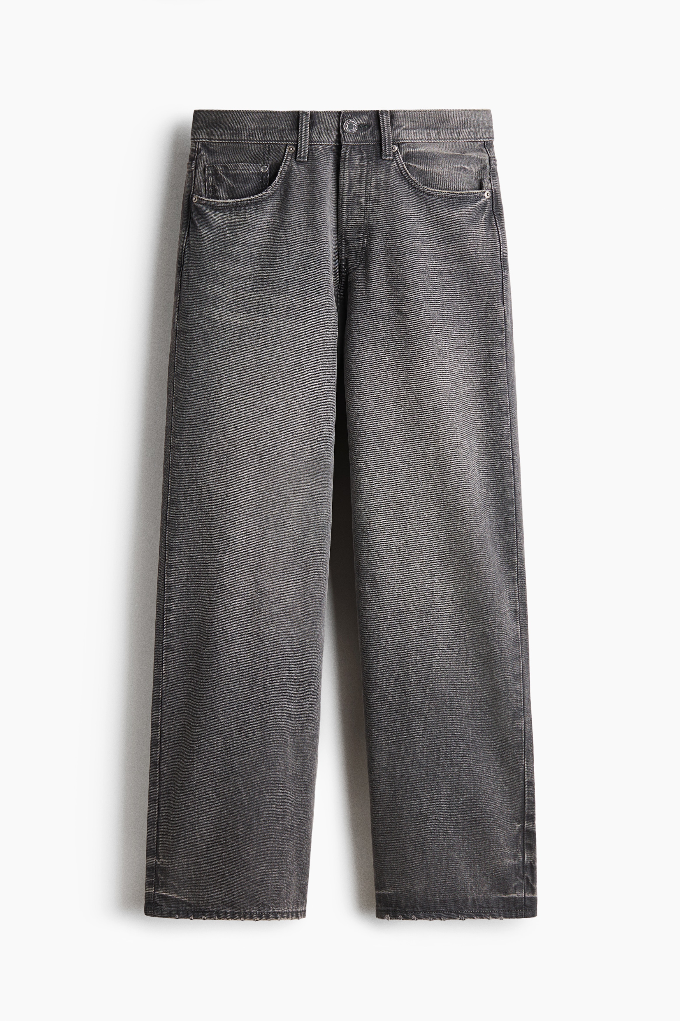 Loose Straight Jeans - Dark grey/Black/Denim blue/Denim blue/Brown/Denim blue